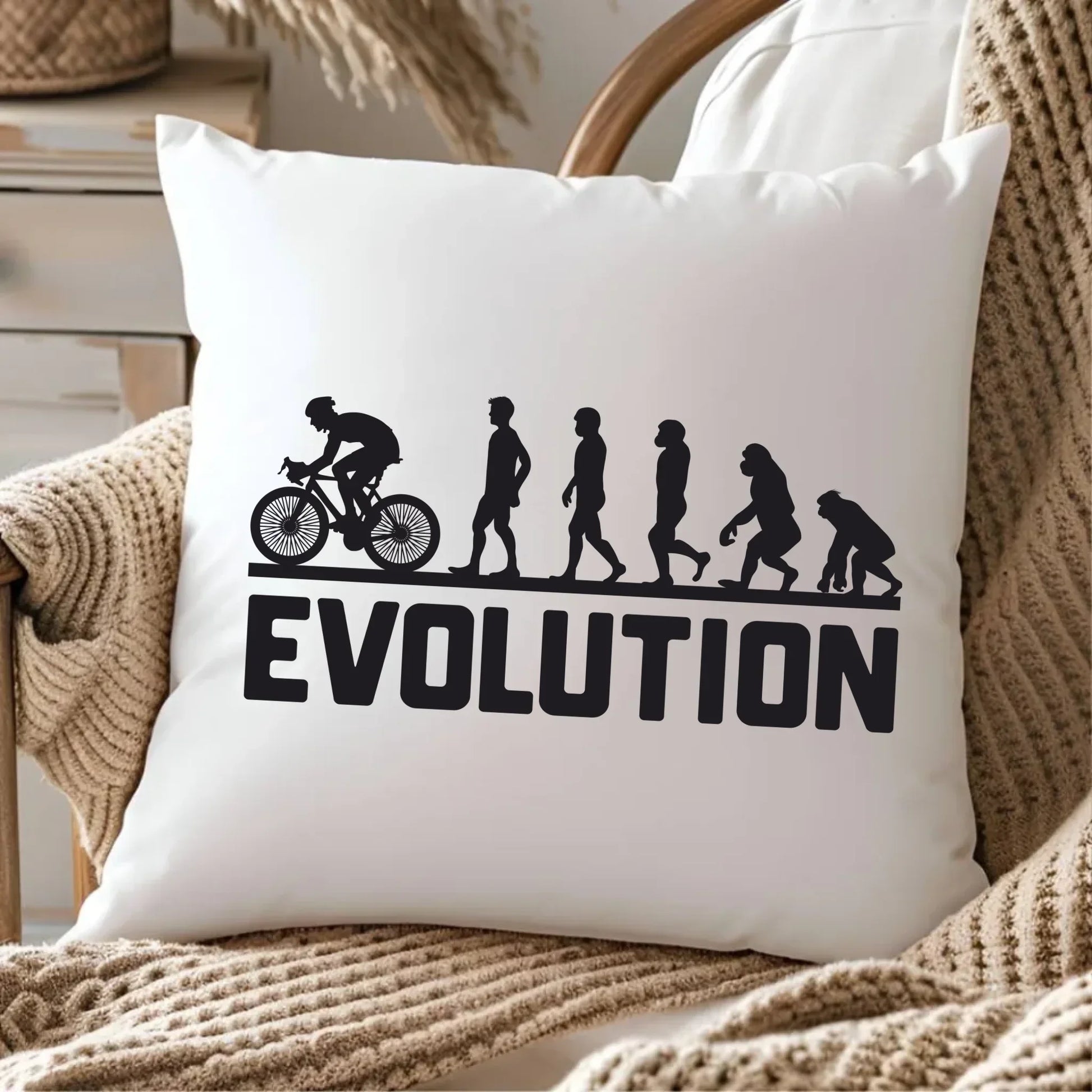 Ewolucja rowerzysty | Poduszka dla rowerzysty HR04 - StoryCups.pl