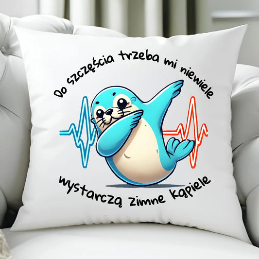 Poduszka z nadrukiem na prezent