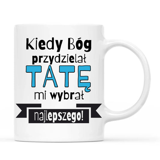 Kubek z nadrukiem prezent dla taty Dzień Ojca święta urodziny