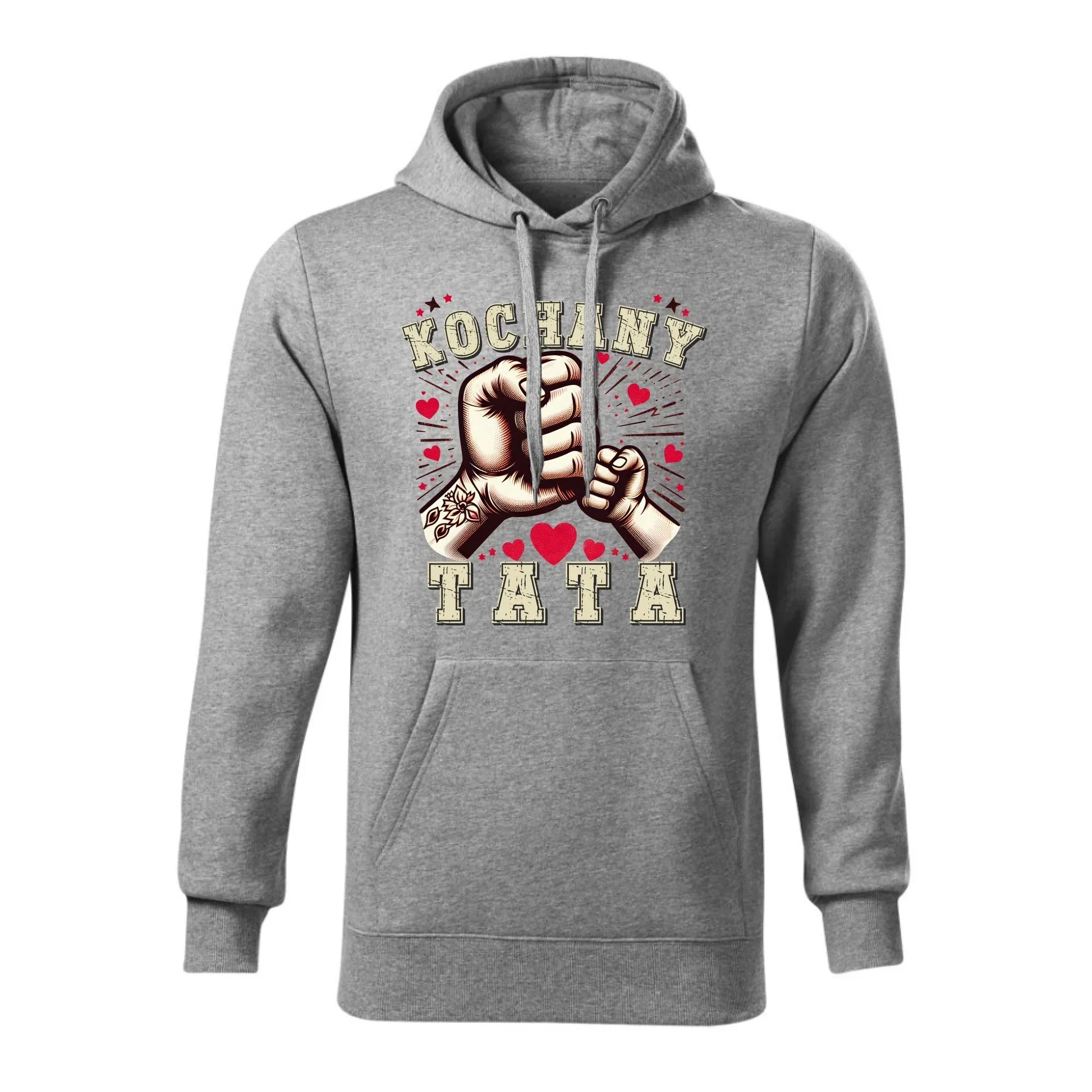 Kochany Tata | Bluza męska z kapturem dla taty DT18 - StoryCups.pl