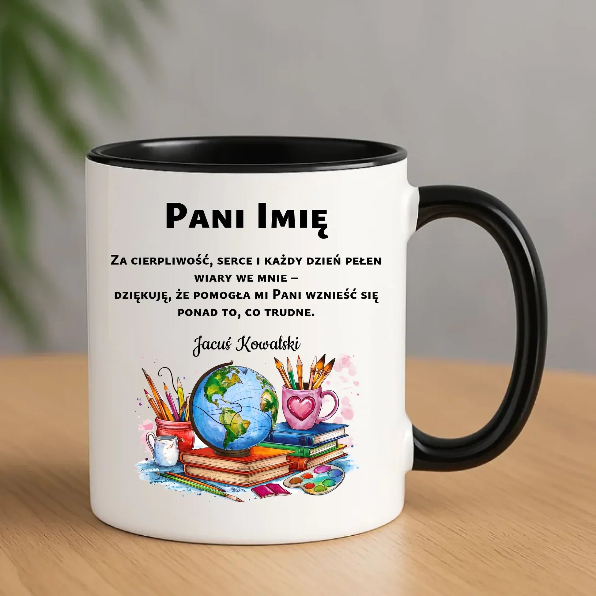 Podziękowanie dla nauczyciela | Kubek prezent na Zakończenie Roku Szkolnego N12 - StoryCups.pl