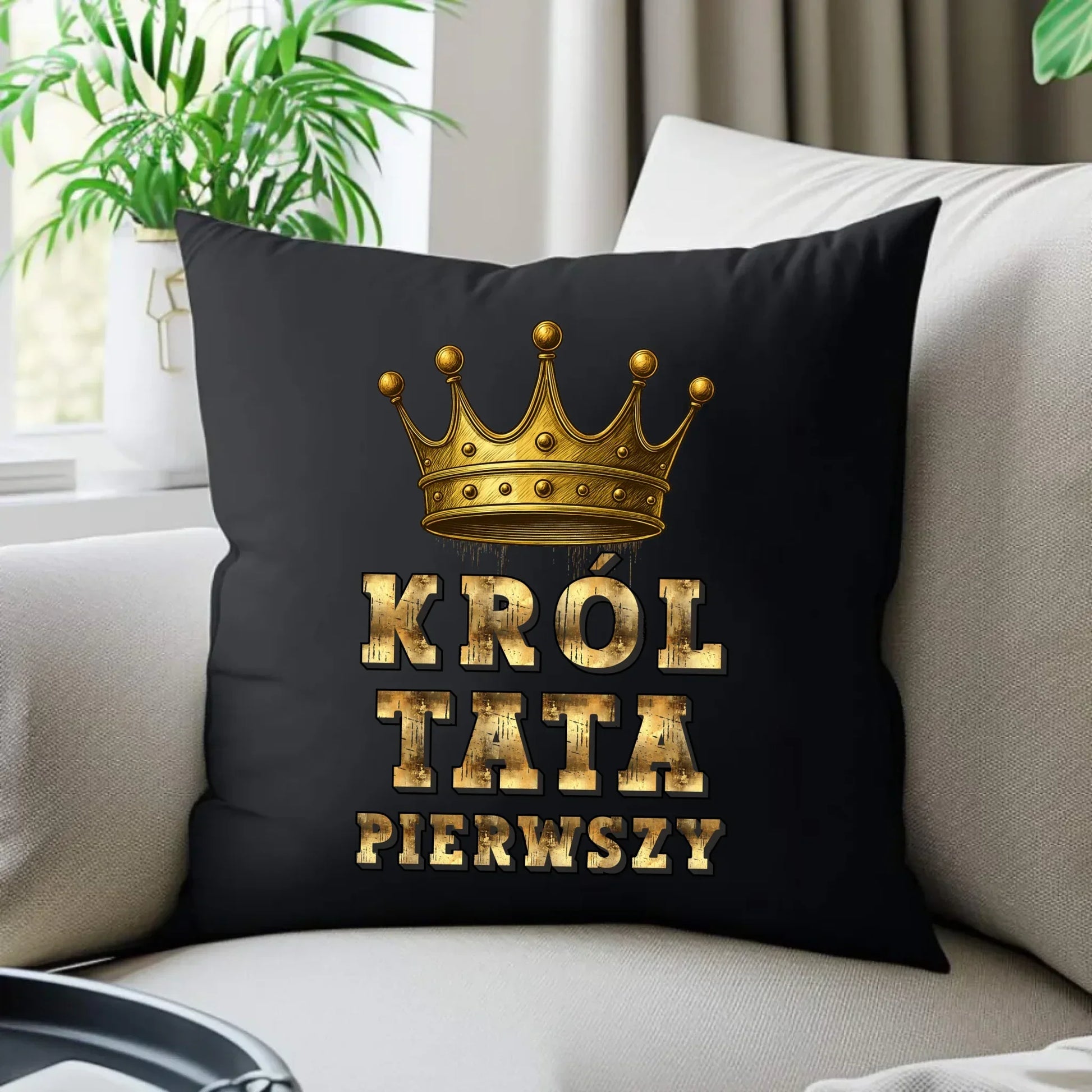 Prezent dla taty, na święta, na Dzień Ojca, urodziny - duża poduszka dekoracyjna