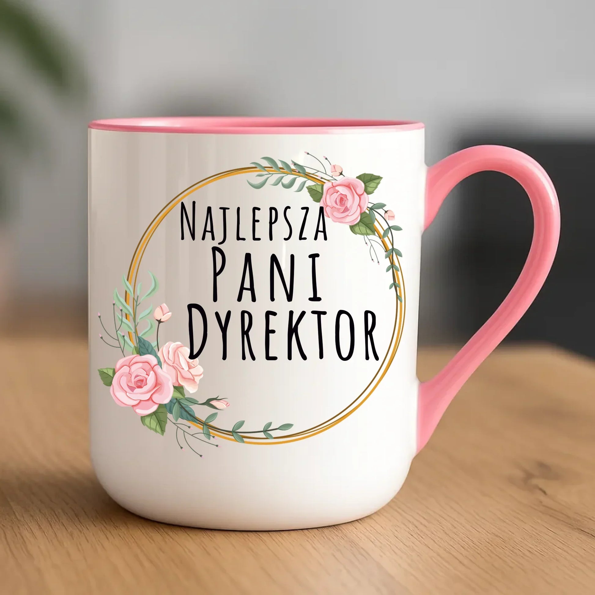 Pani Dyrektor | Kubek elegant prezent dla dyrektorki szkoły N77 - StoryCups.pl