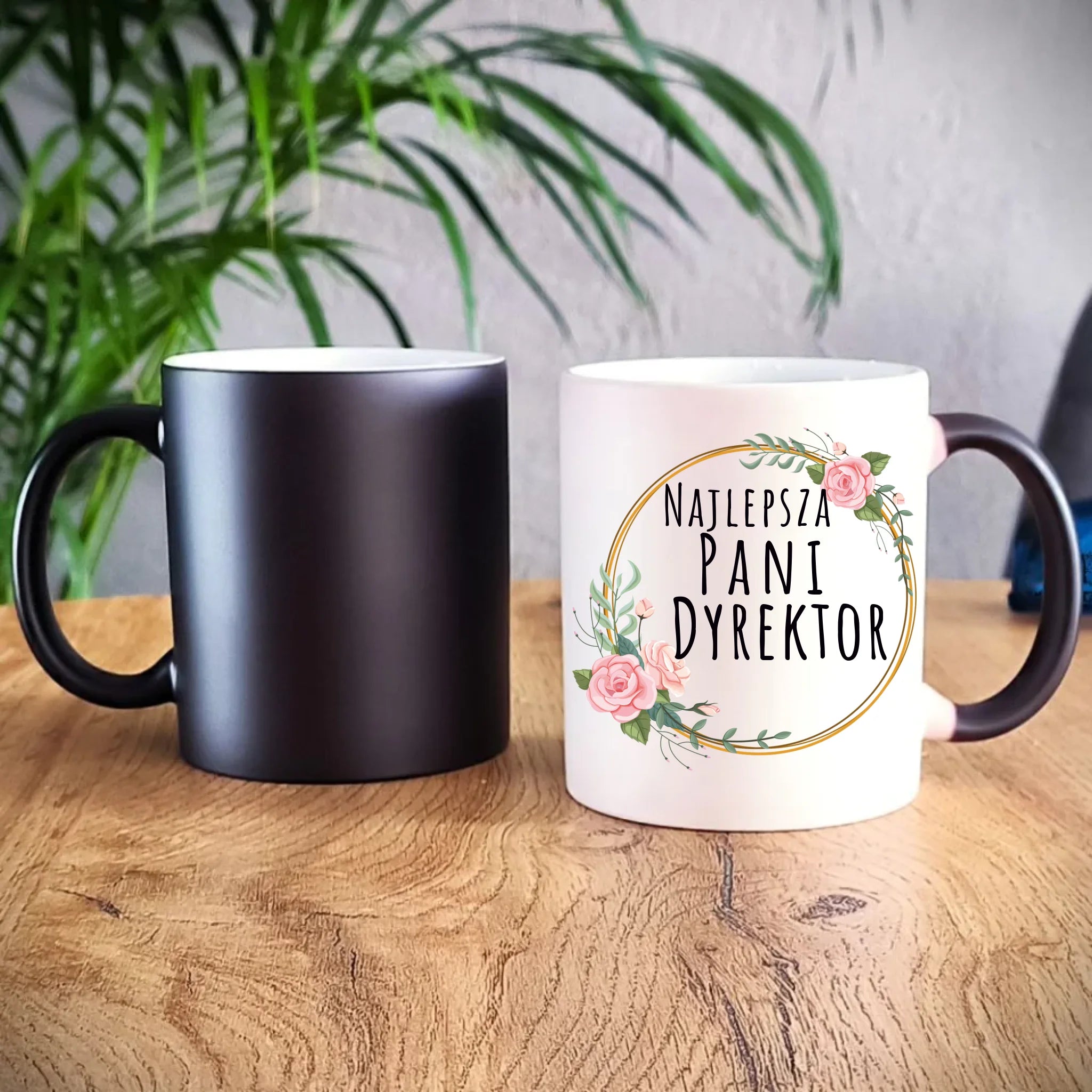 Prezent dla nauczyciela kubek magiczny NAUCZYCIEL ZAKOŃCZENIE ROKU SZKOLNEGO