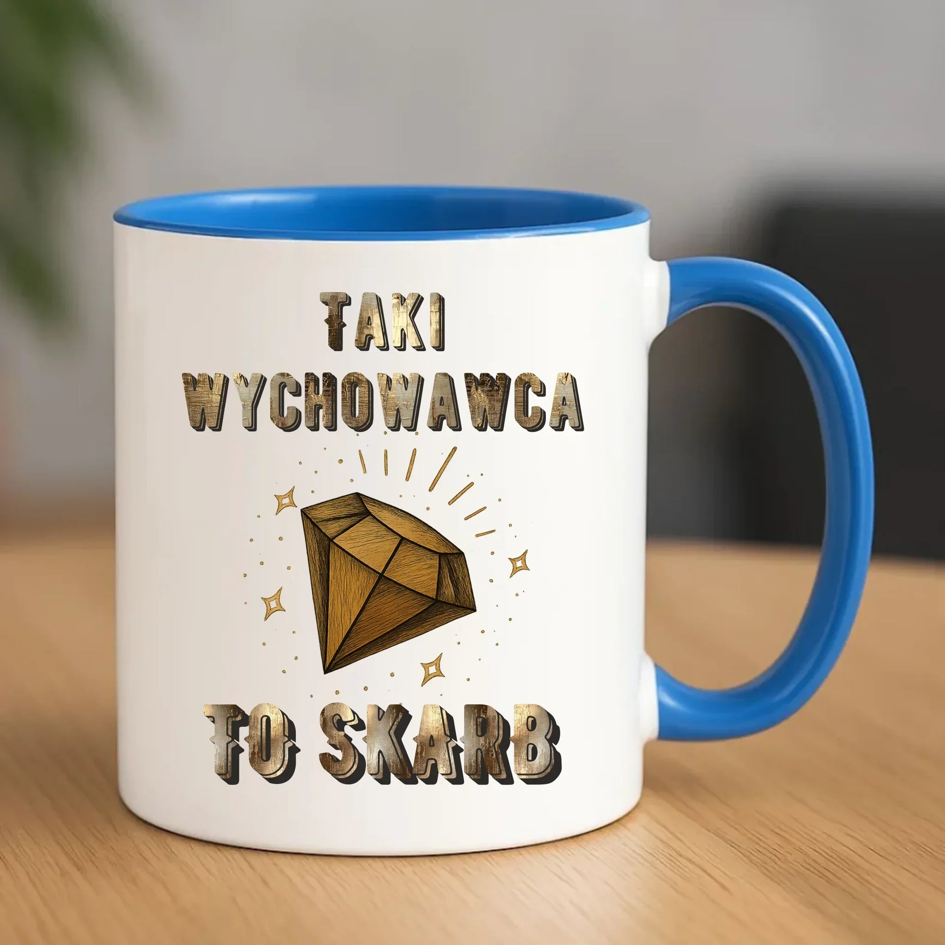 Taki wychowawca to skarb | Kubek wychowawcy N86 - StoryCups.pl
