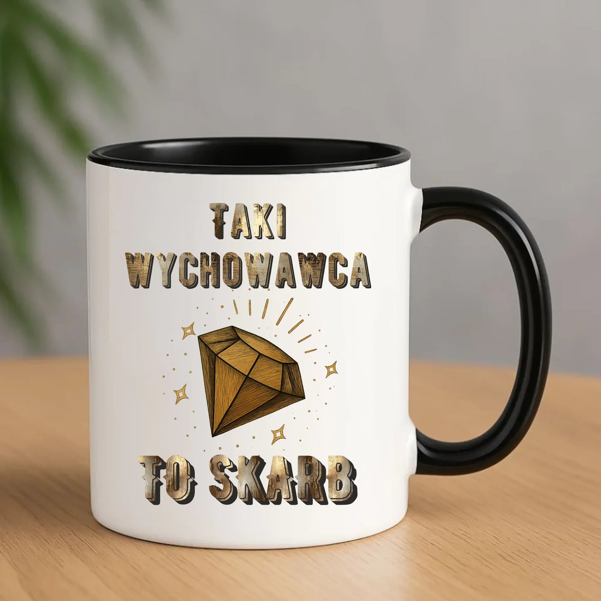 Taki wychowawca to skarb | Kubek wychowawcy N86 - StoryCups.pl