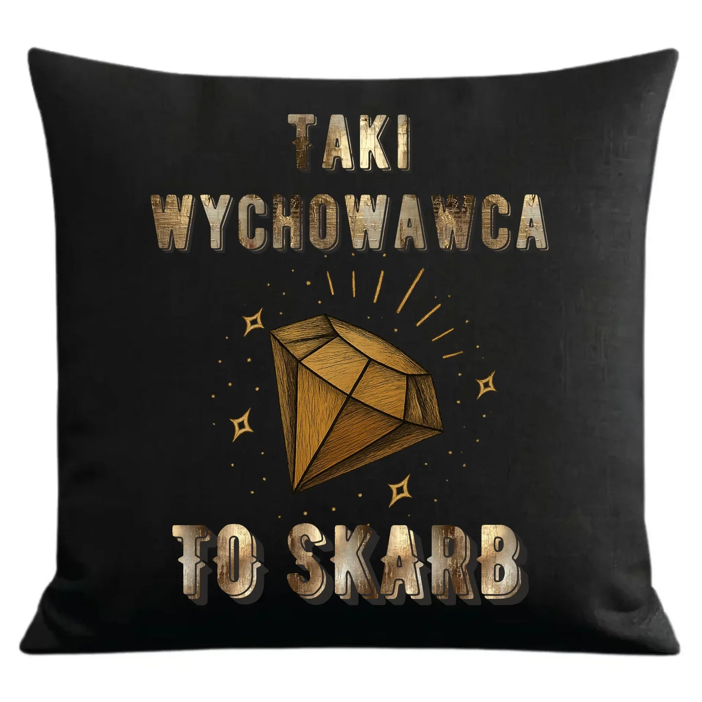 Taki wychowawca to skarb | Poduszka dekoracyjna dla wychowawcy N86 - StoryCups.pl