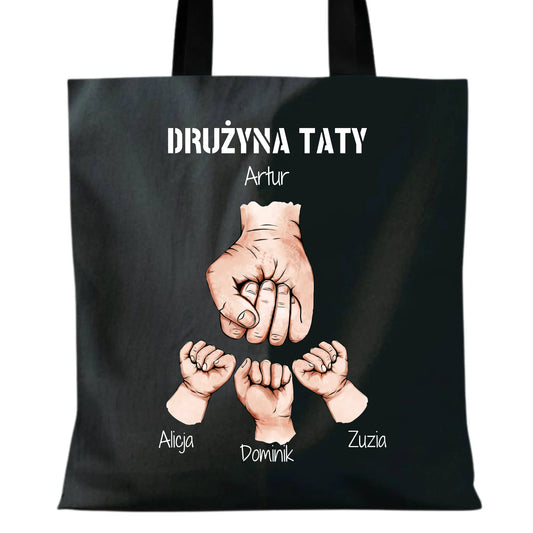 Torba z nadrukiem prezent dla taty TATA Dzień Ojca