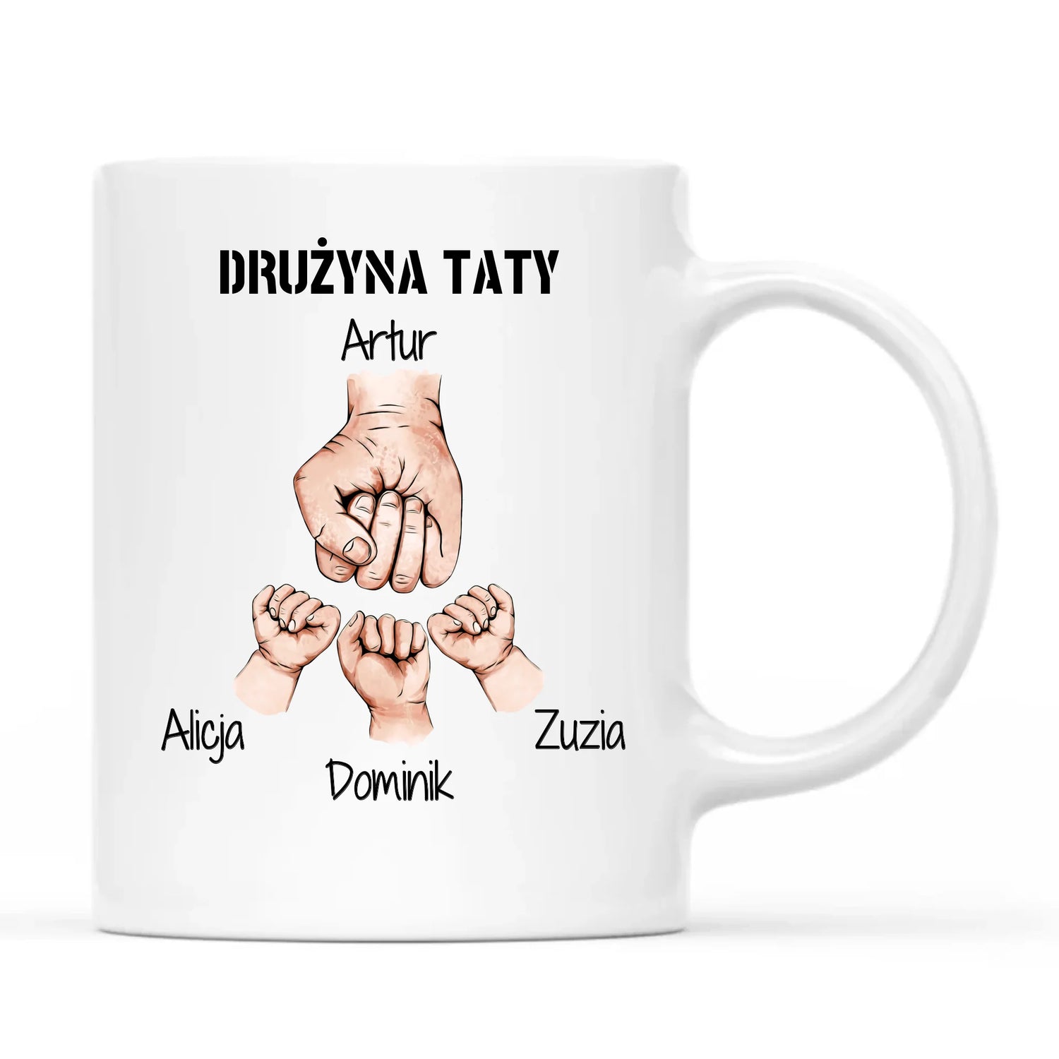 Kubek z nadrukiem prezent dla taty Dzień Ojca święta urodziny