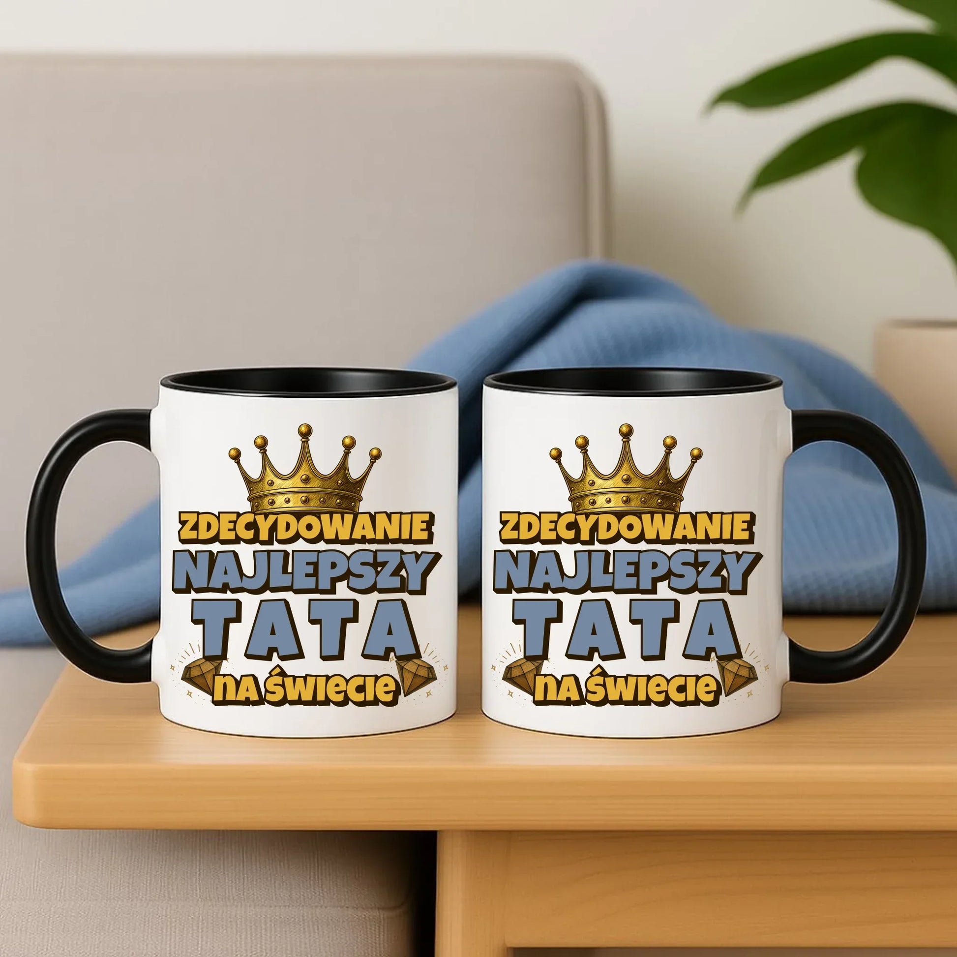 Zdecydowanie najlepszy tata na świecie | Kubek dla taty DT25 - StoryCups.pl