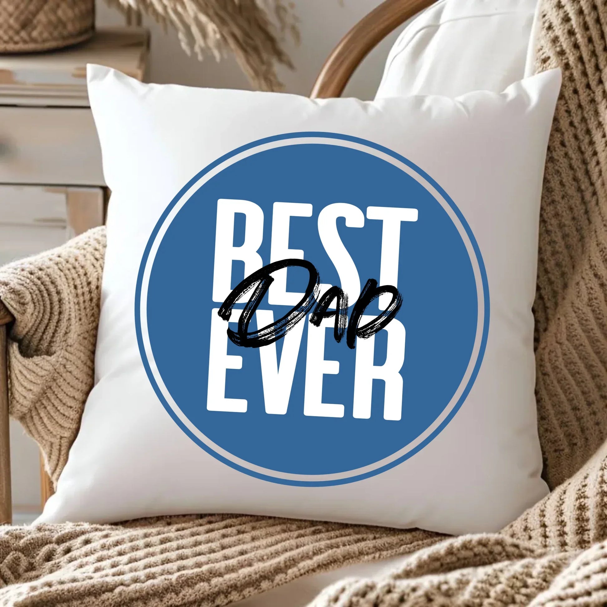 Best Dad Ever | Poduszka dla taty DT27 - StoryCups.pl