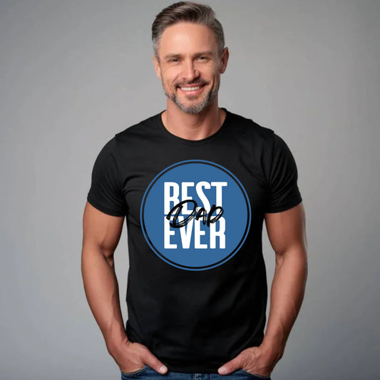 Personalizowana koszulka dla taty – T-shirt z nadrukiem prezent dla taty na Dzień Ojca, urodziny