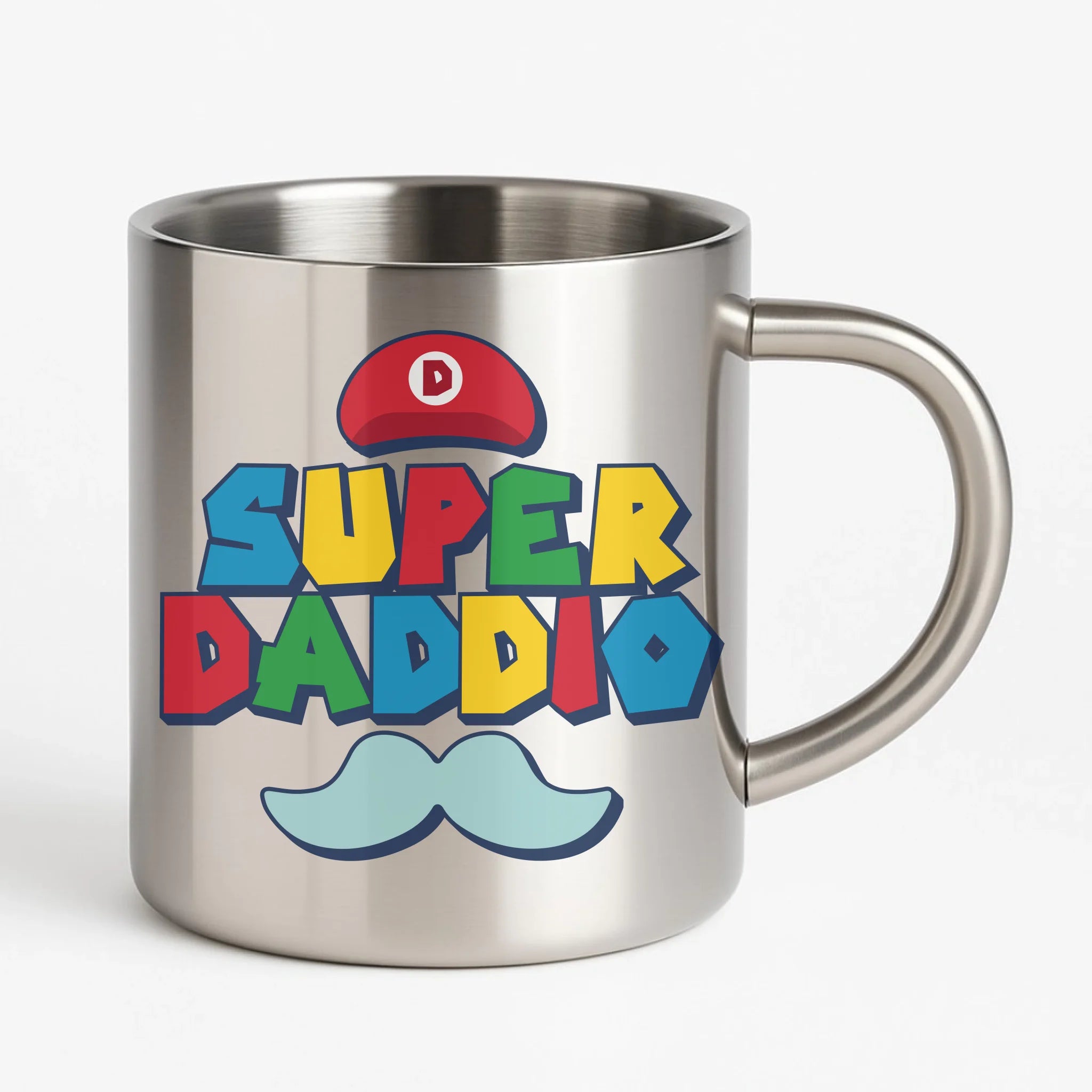 Super Daddio | Metalowy kubek dla taty DT28 - StoryCups.pl