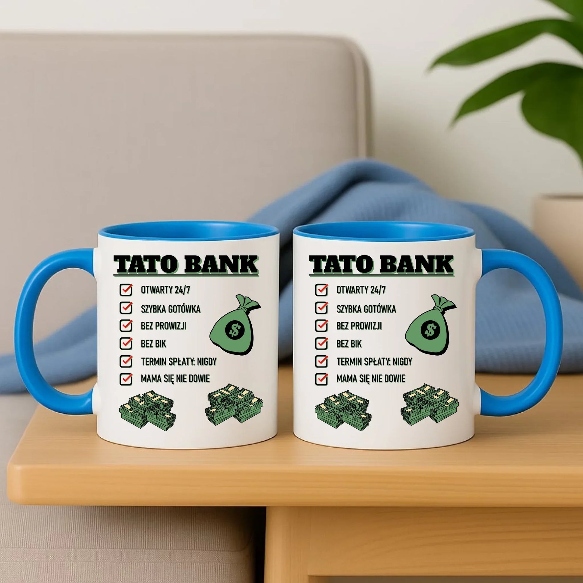 Tato bank | Śmieszny kubek dla taty DT41 - StoryCups.pl