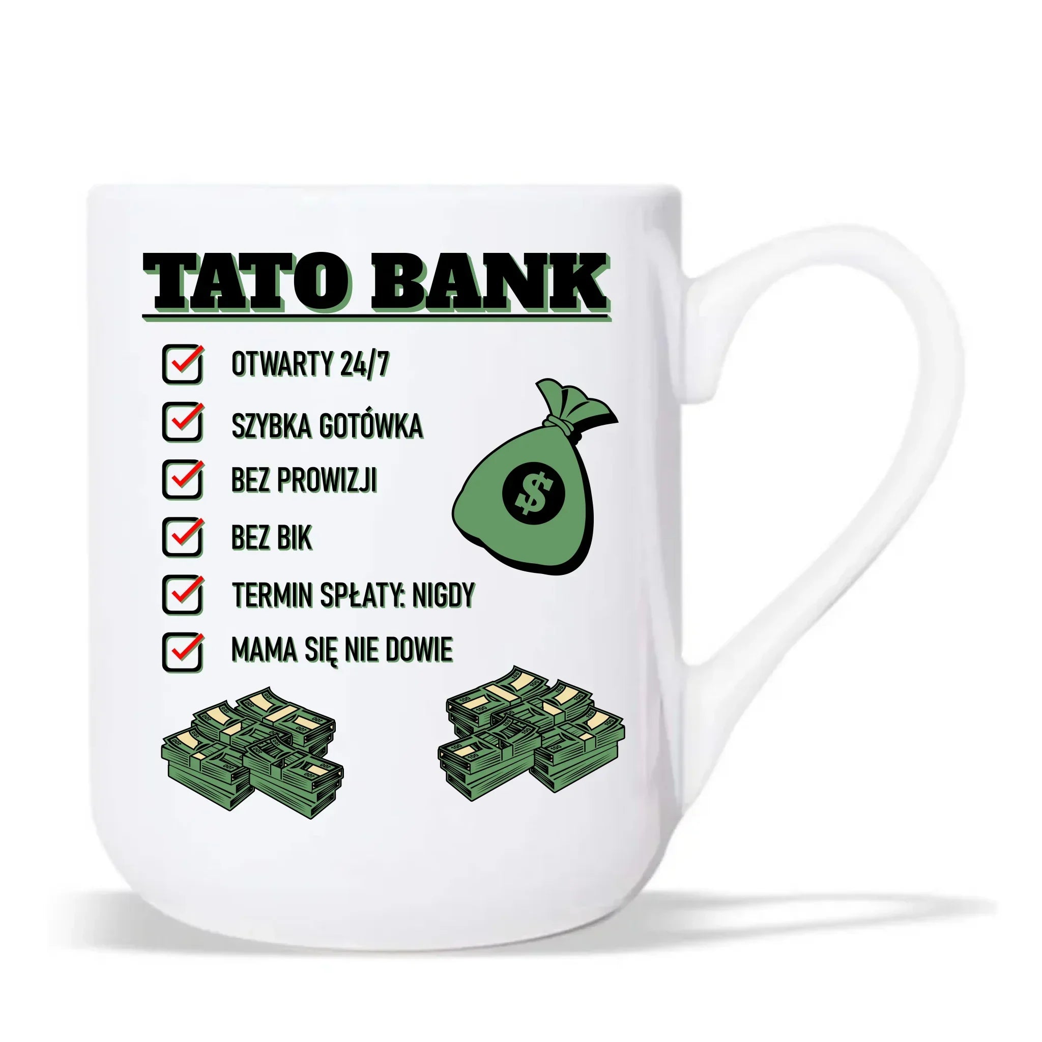Tato bank | Kubek elegant dla taty DT41 - StoryCups.pl