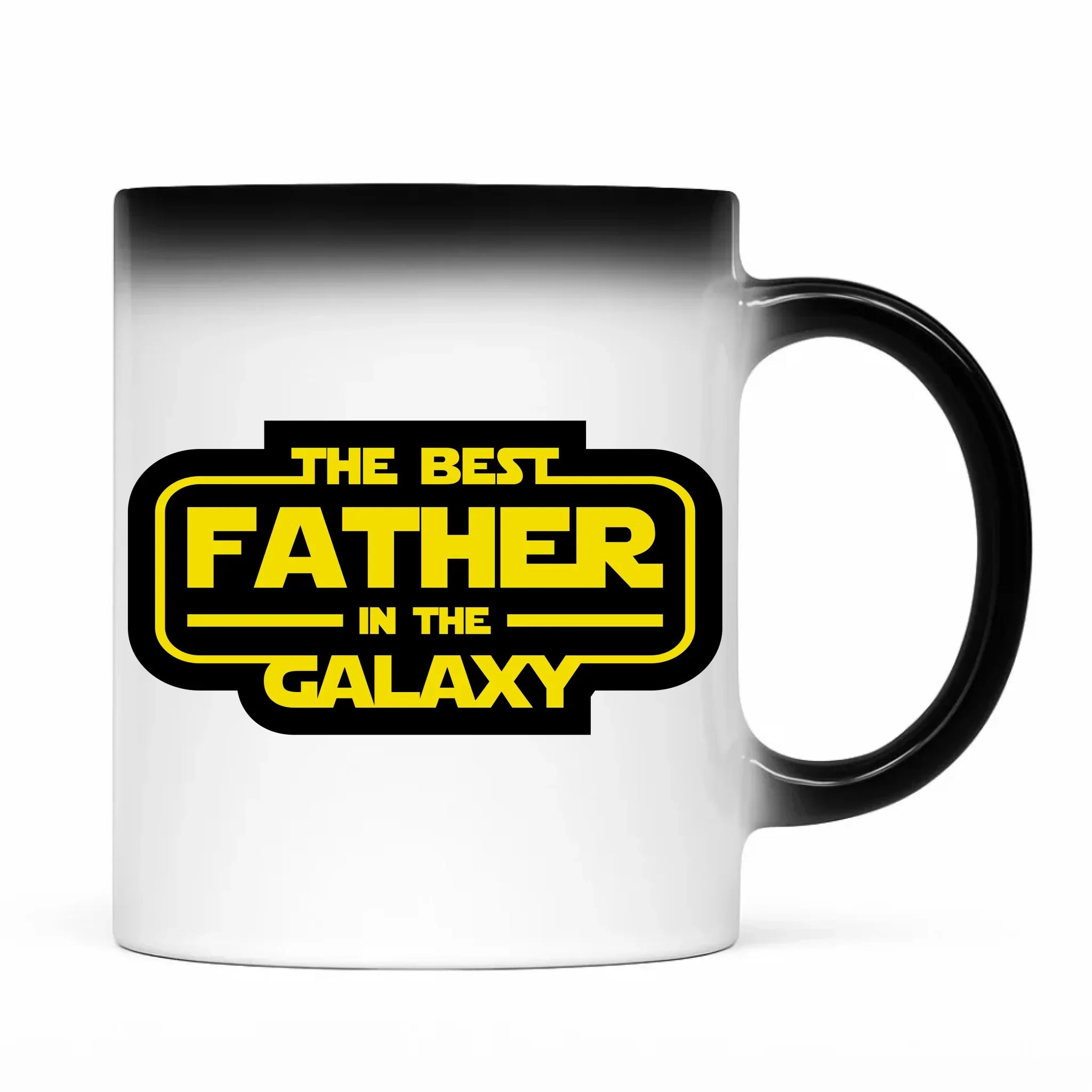 The best father in the galaxy | Kubek magiczny dla taty DT30 - StoryCups.pl