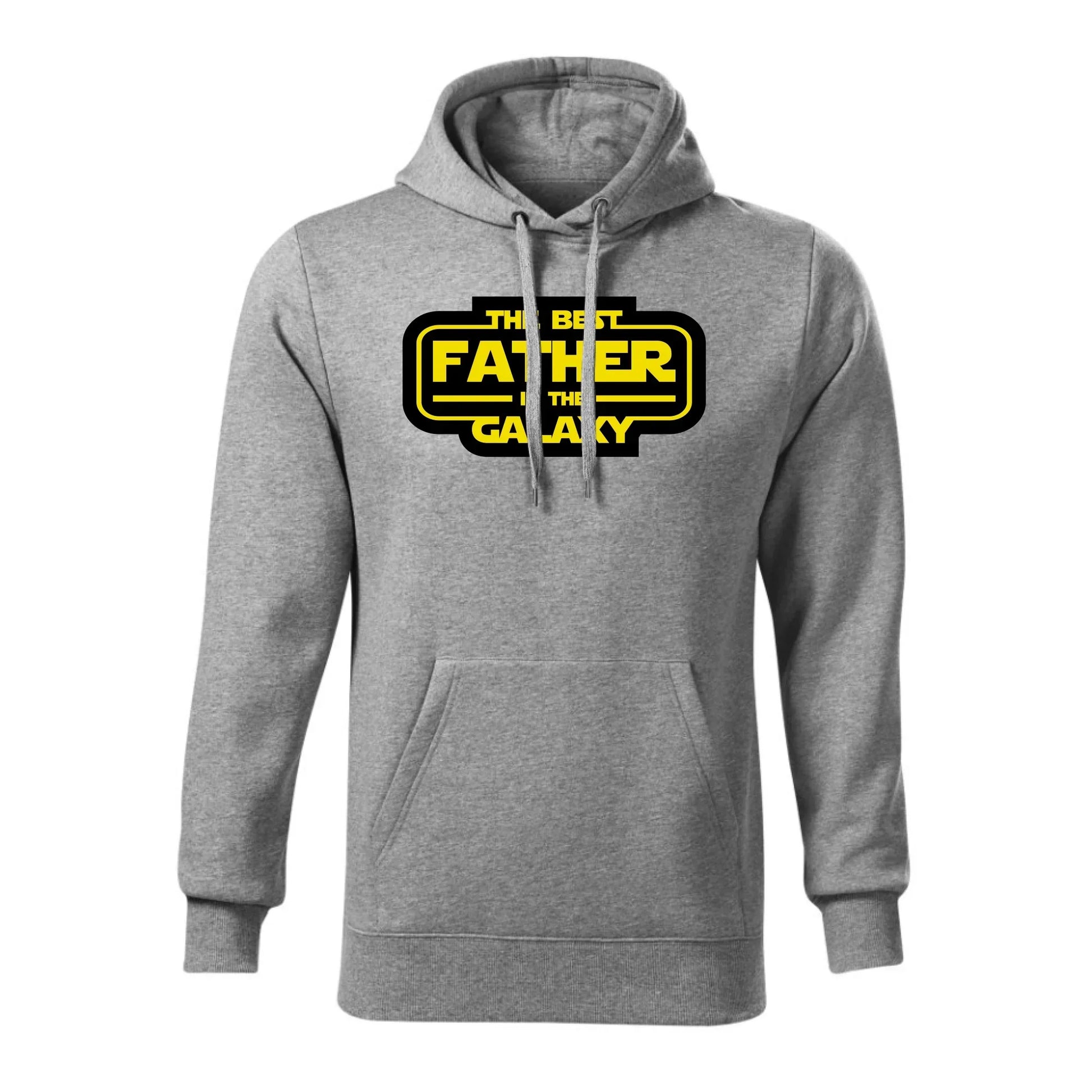 The best father in the galaxy | Bluza męska z kapturem dla taty DT30 - StoryCups.pl