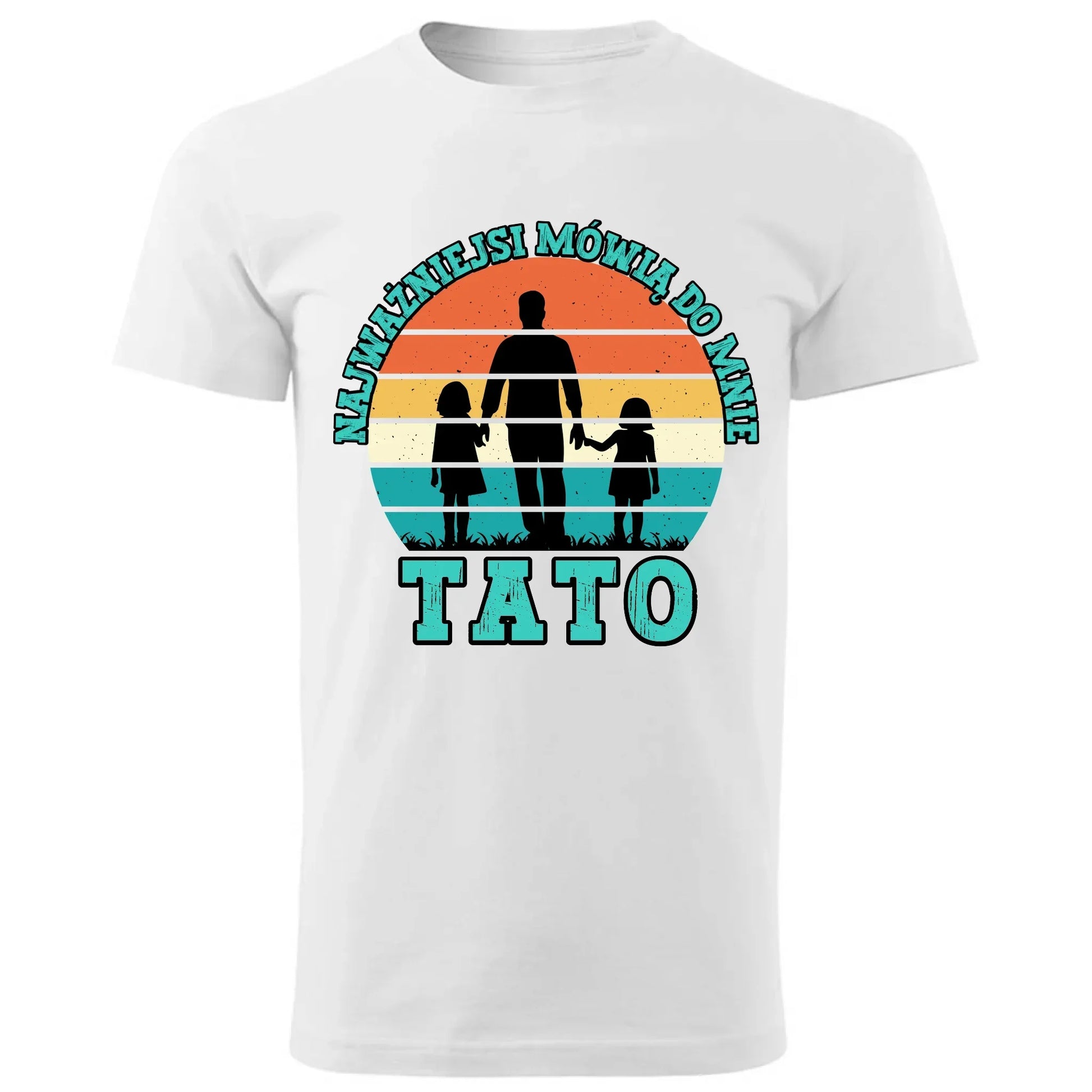 Najważniejsi mówią do mnie tato | Koszulka męska dla taty DT31 - StoryCups.pl