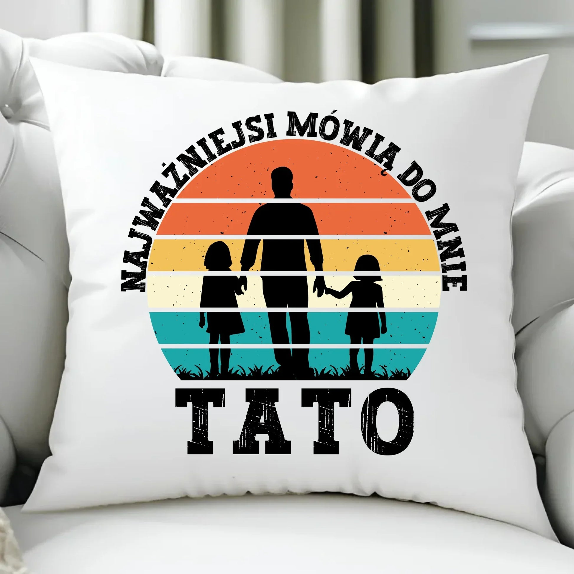 Najważniejsi mówią do mnie tato | Poduszka dla taty DT31 - StoryCups.pl