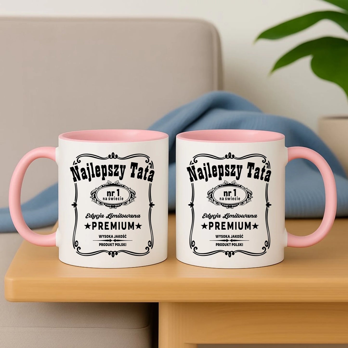 Personalizowany kubek dla taty na prezent Dzień Ojca Święta Urodziny