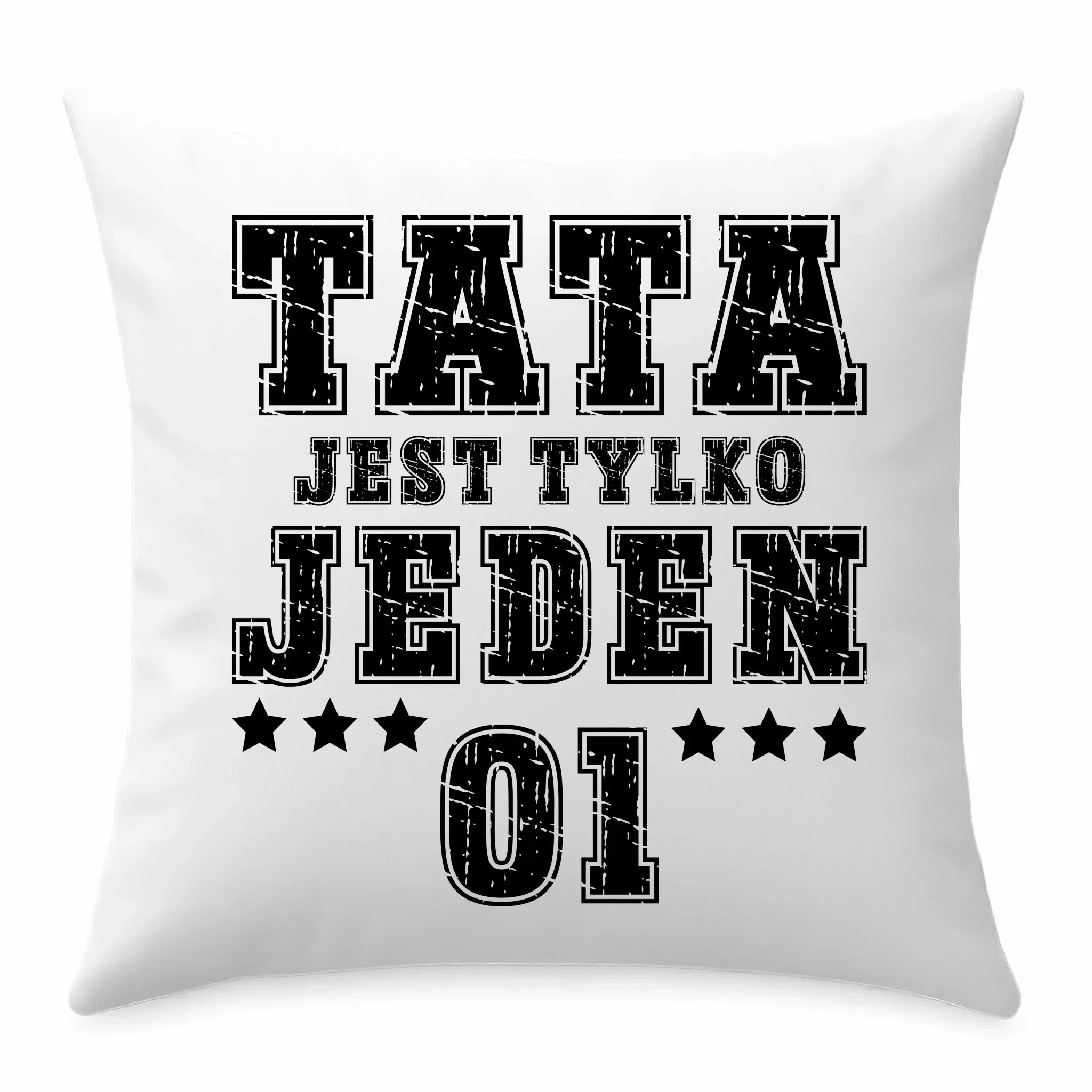 Tata jest tylko jeden | Poduszka dla taty DT33 - StoryCups.pl