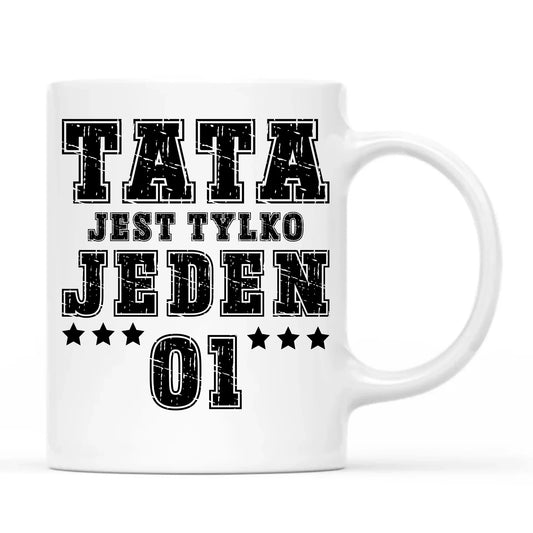 Kubek z nadrukiem prezent dla taty Dzień Ojca święta urodziny