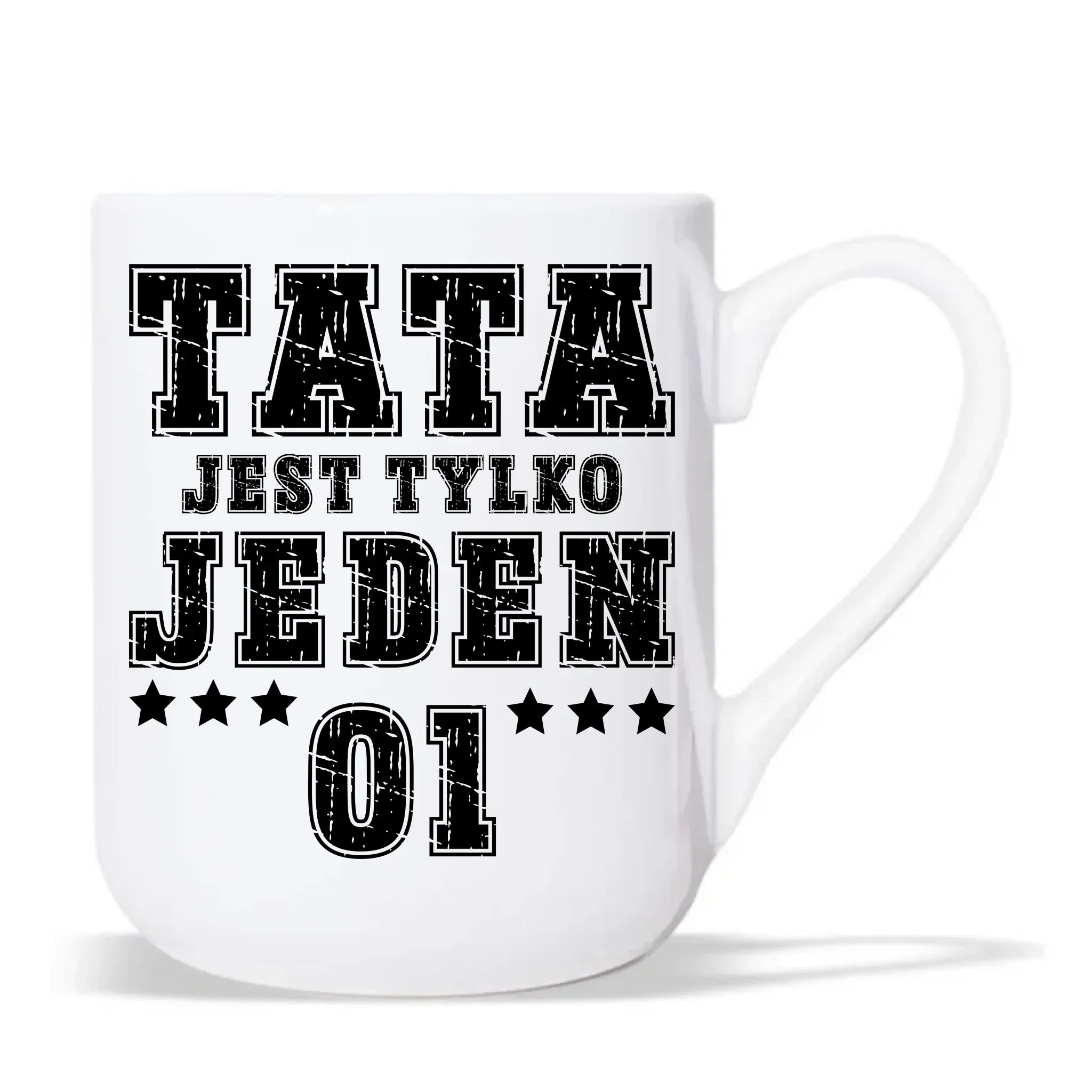 Tata jest tylko jeden | Kubek elegant dla taty DT33 - StoryCups.pl