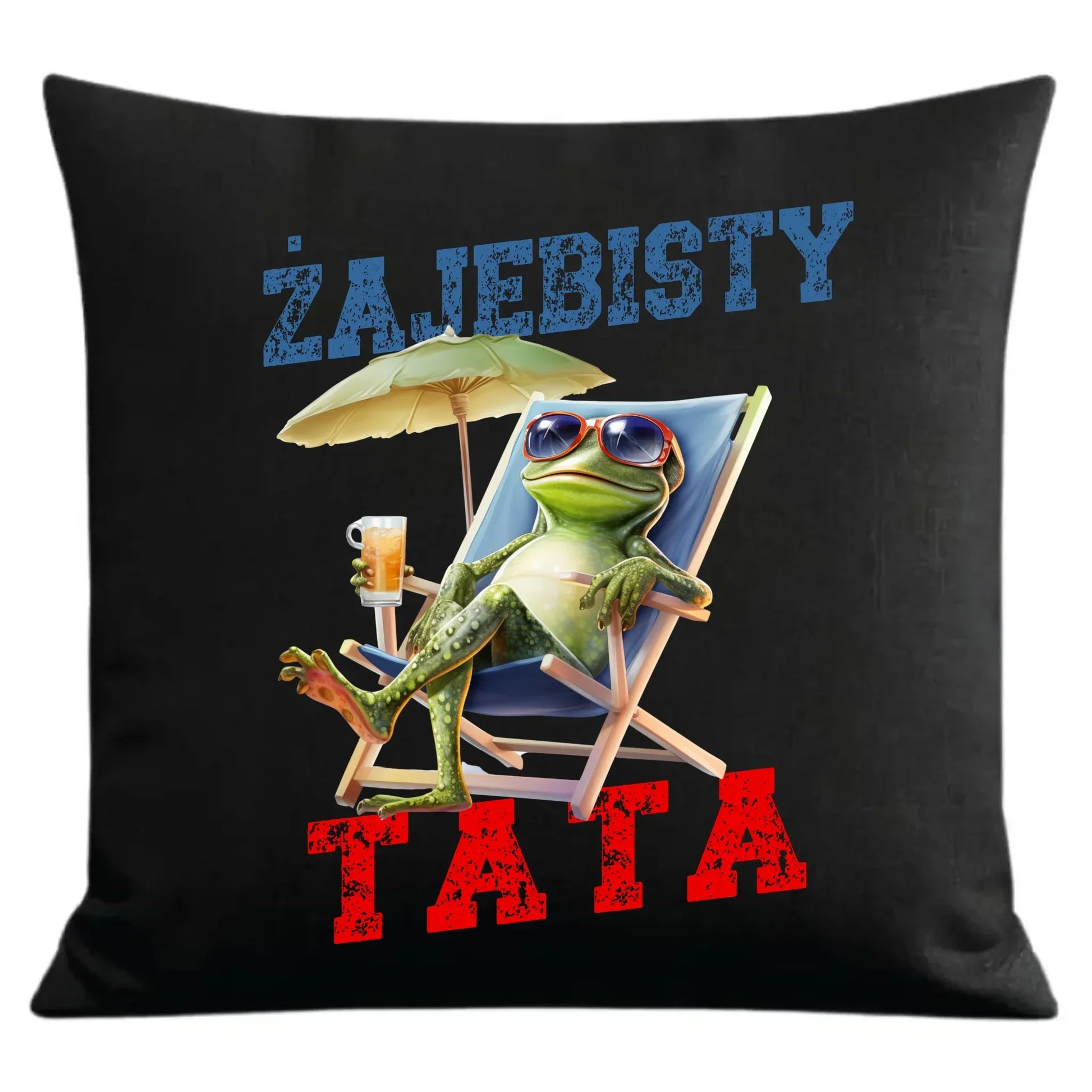 Żajebisty tata | Poduszka dekoracyjna dla taty DT35 - StoryCups.pl