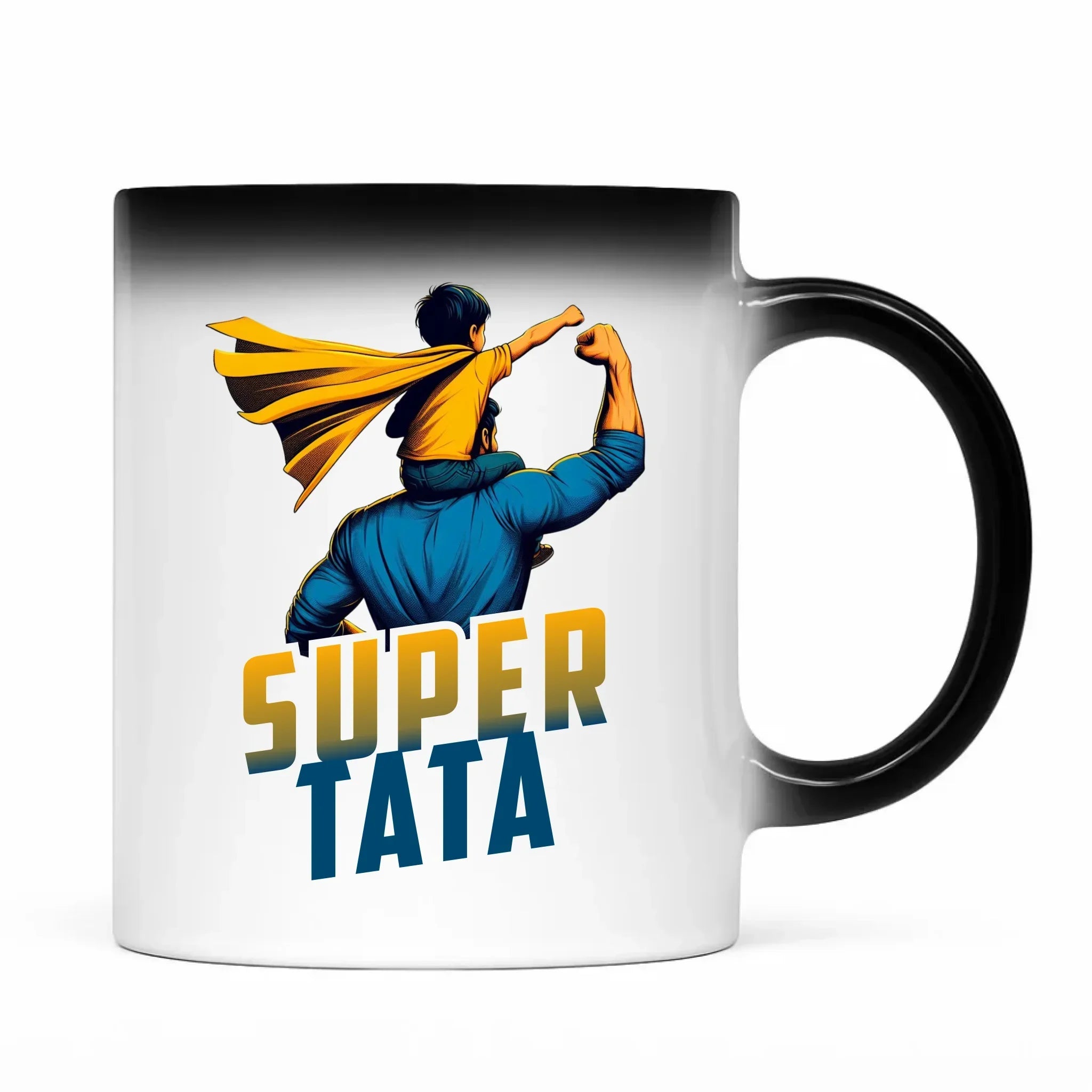 Super tata | Kubek magiczny prezent dla taty DT38 - StoryCups.pl