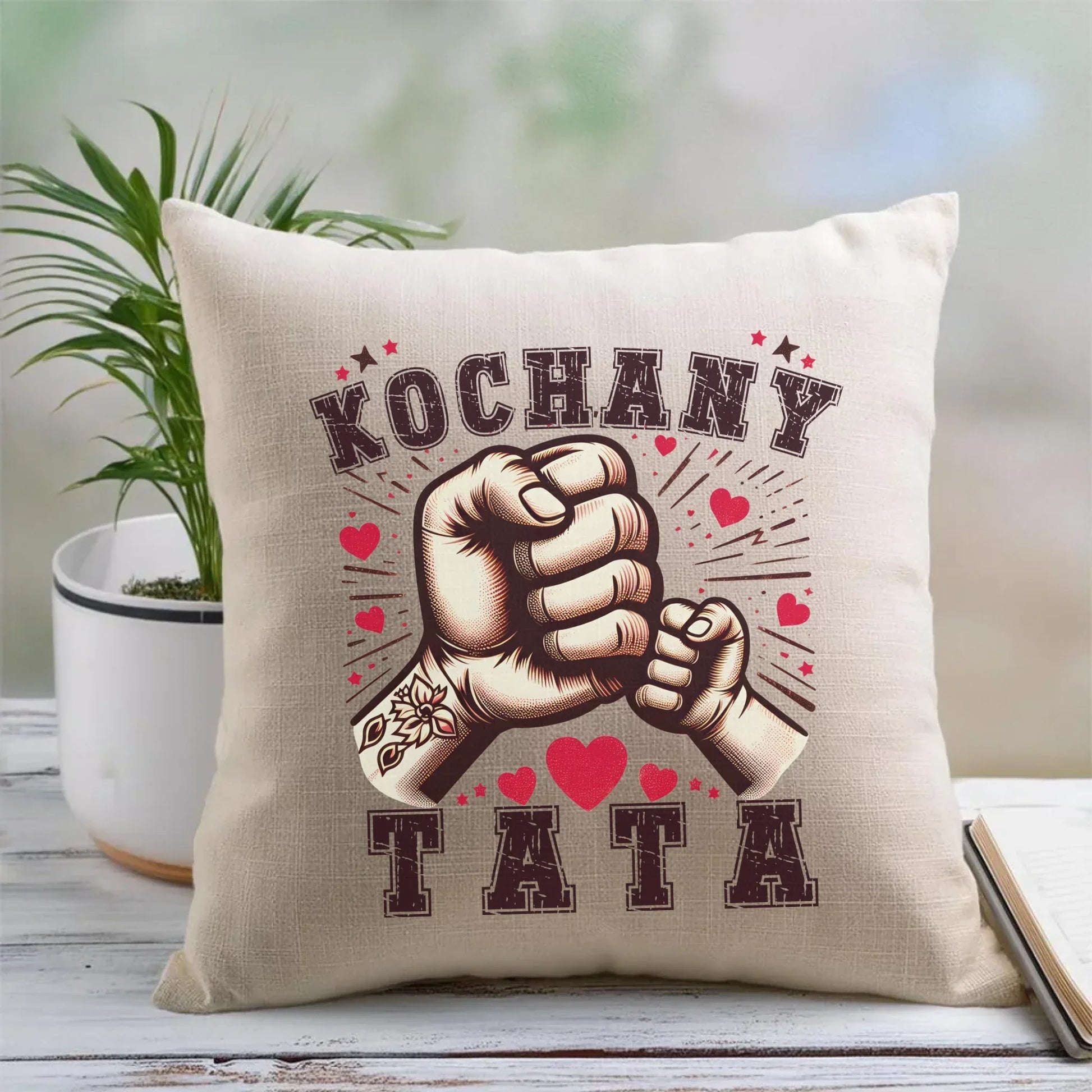 Kochany tata | Poduszka dla taty DT18 - StoryCups.pl