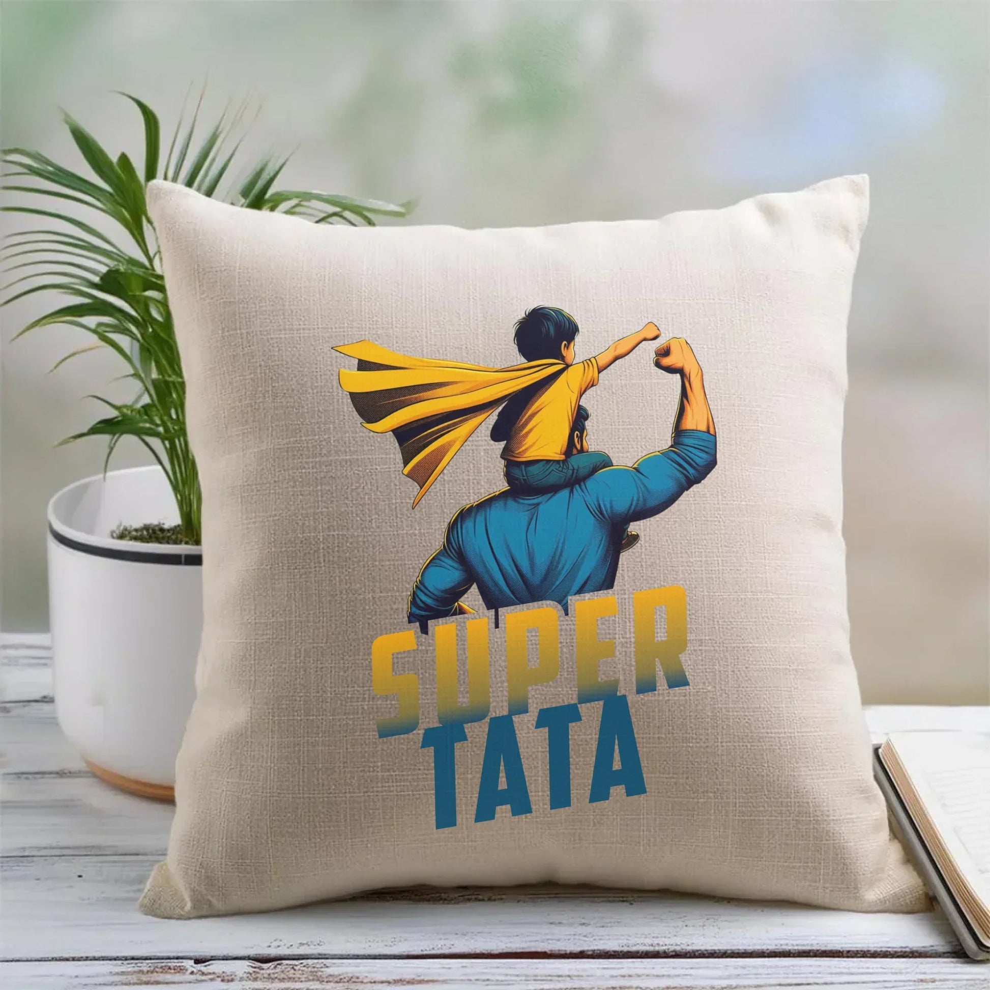 Super tata | Poduszka dla taty DT38 - StoryCups.pl