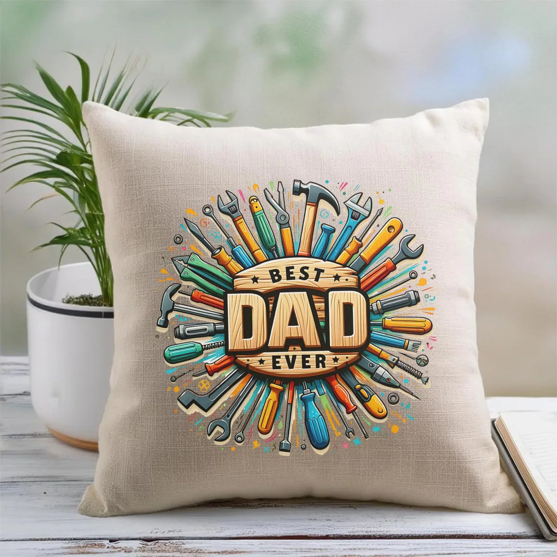 Best Dad Ever | Poduszka dla taty DT57 - StoryCups.pl