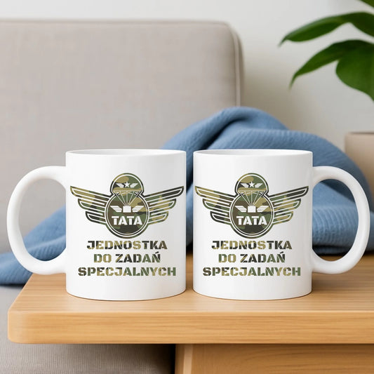Kubek z nadrukiem dla taty na prezent Dzień Ojca urodziny