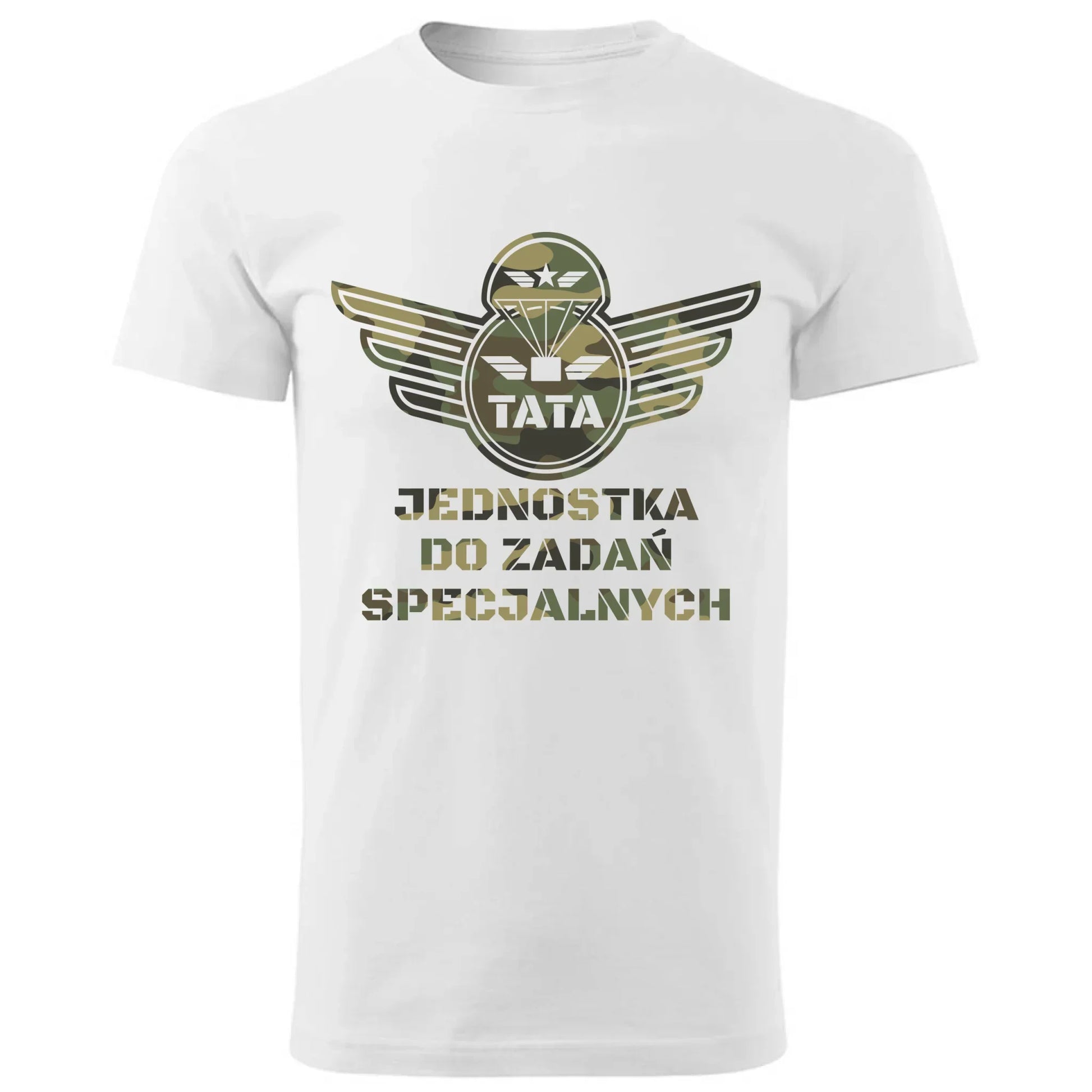 Tata jednostka do zadań specjalnych | Koszulka męska dla taty DT42 - StoryCups.pl