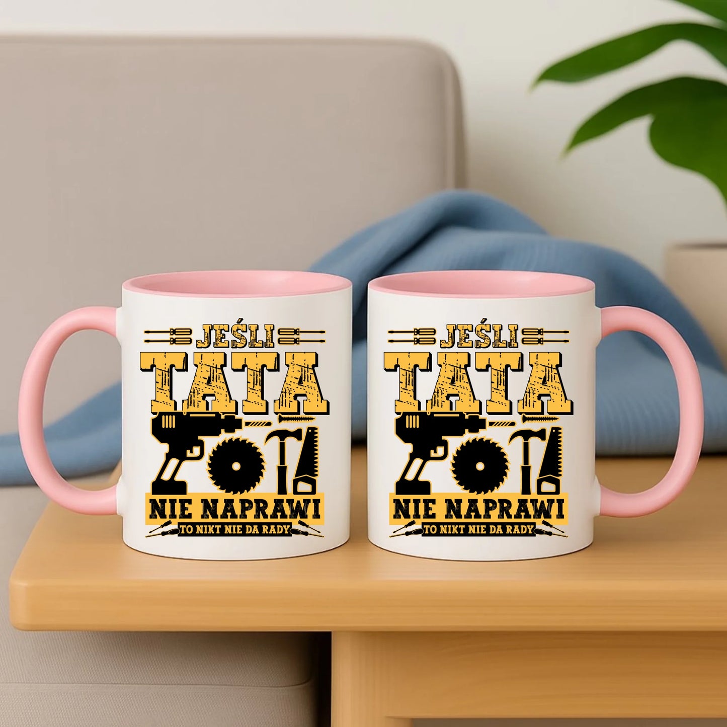 Personalizowany kubek dla taty na prezent Dzień Ojca Święta Urodziny