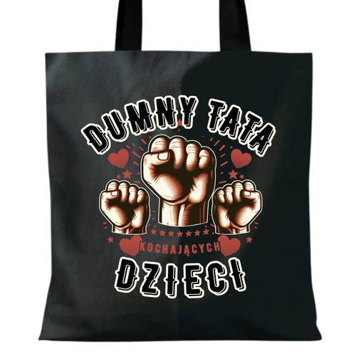 Dumny tata kochających dzieci | Torba dla taty DT44 - StoryCups.pl