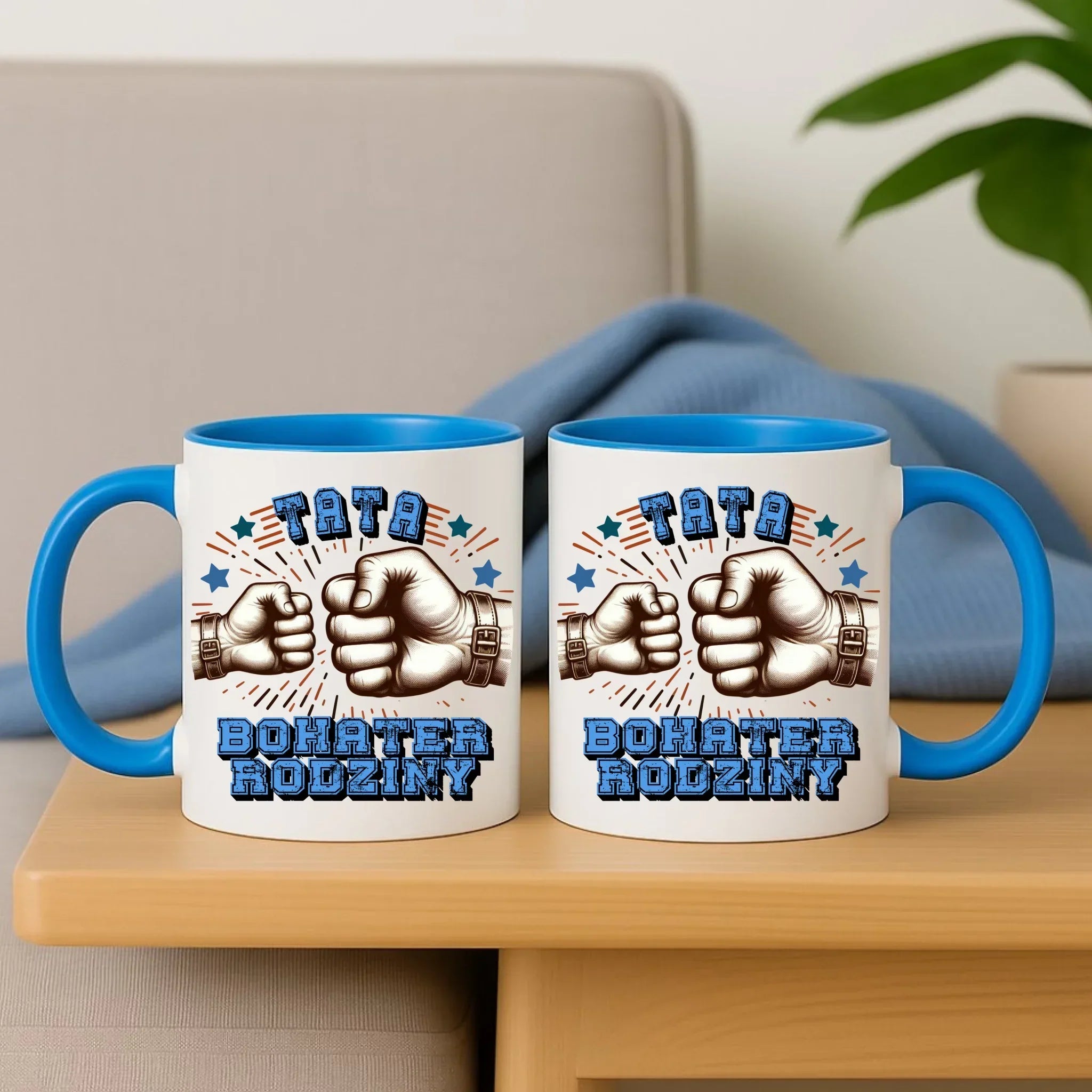 Tata bohater rodziny | Kubek dla taty DT45 - StoryCups.pl