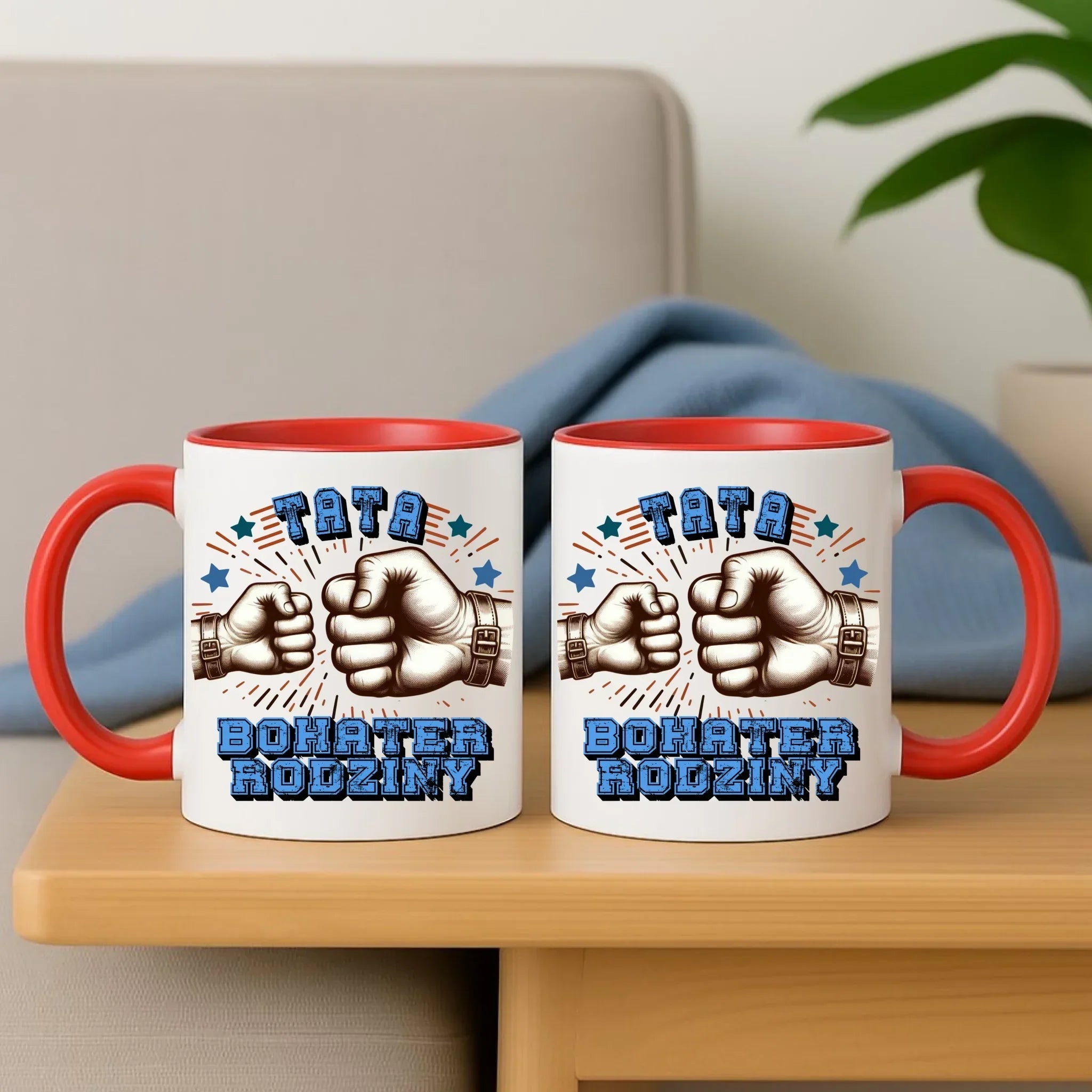 Tata bohater rodziny | Kubek dla taty DT45 - StoryCups.pl