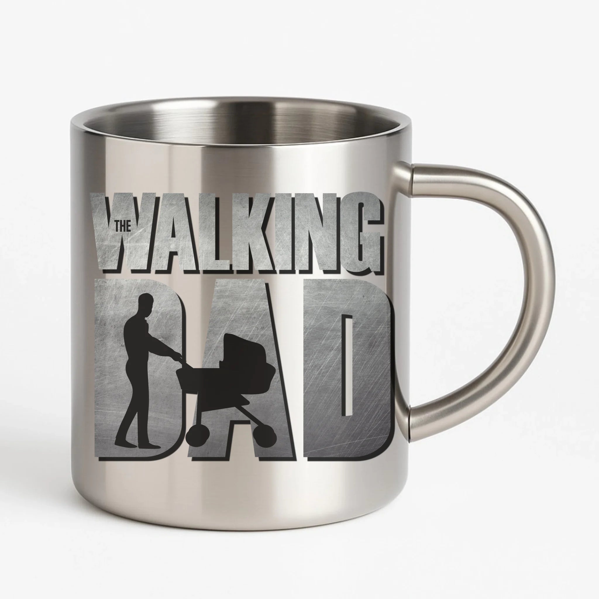 The Walking Dad | Metalowy kubek dla taty DT46 - StoryCups.pl