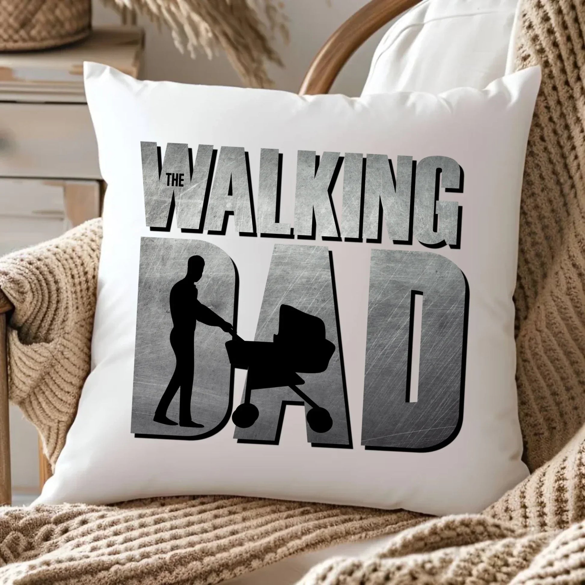 The Walking Dad | Poduszka dla taty DT46 - StoryCups.pl