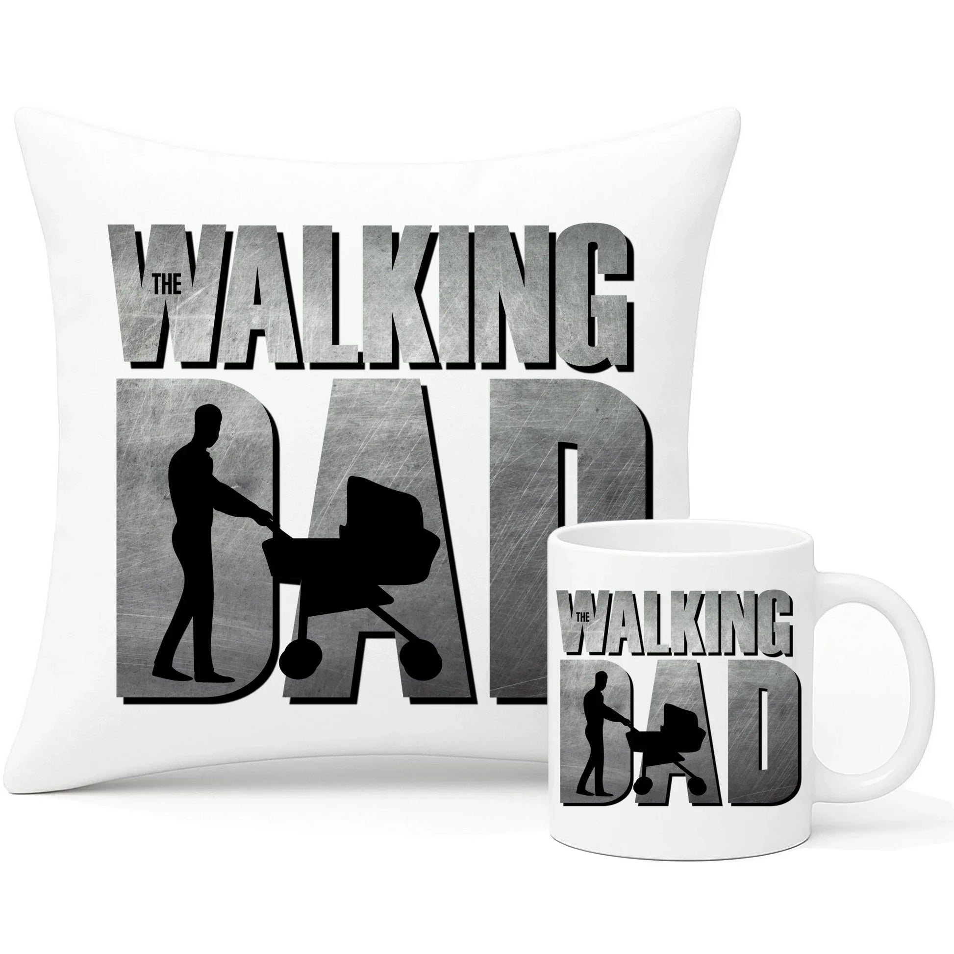 The Walking Dad | Zestaw poduszka i kubek dla taty DT46 - StoryCups.pl