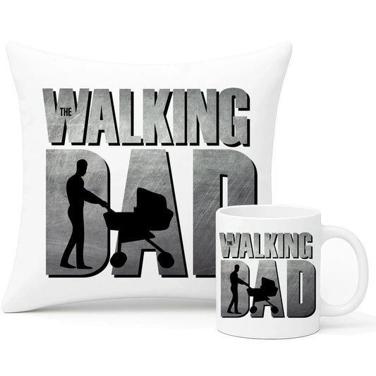The Walking Dad | Zestaw poduszka i kubek dla taty DT46 - StoryCups.pl