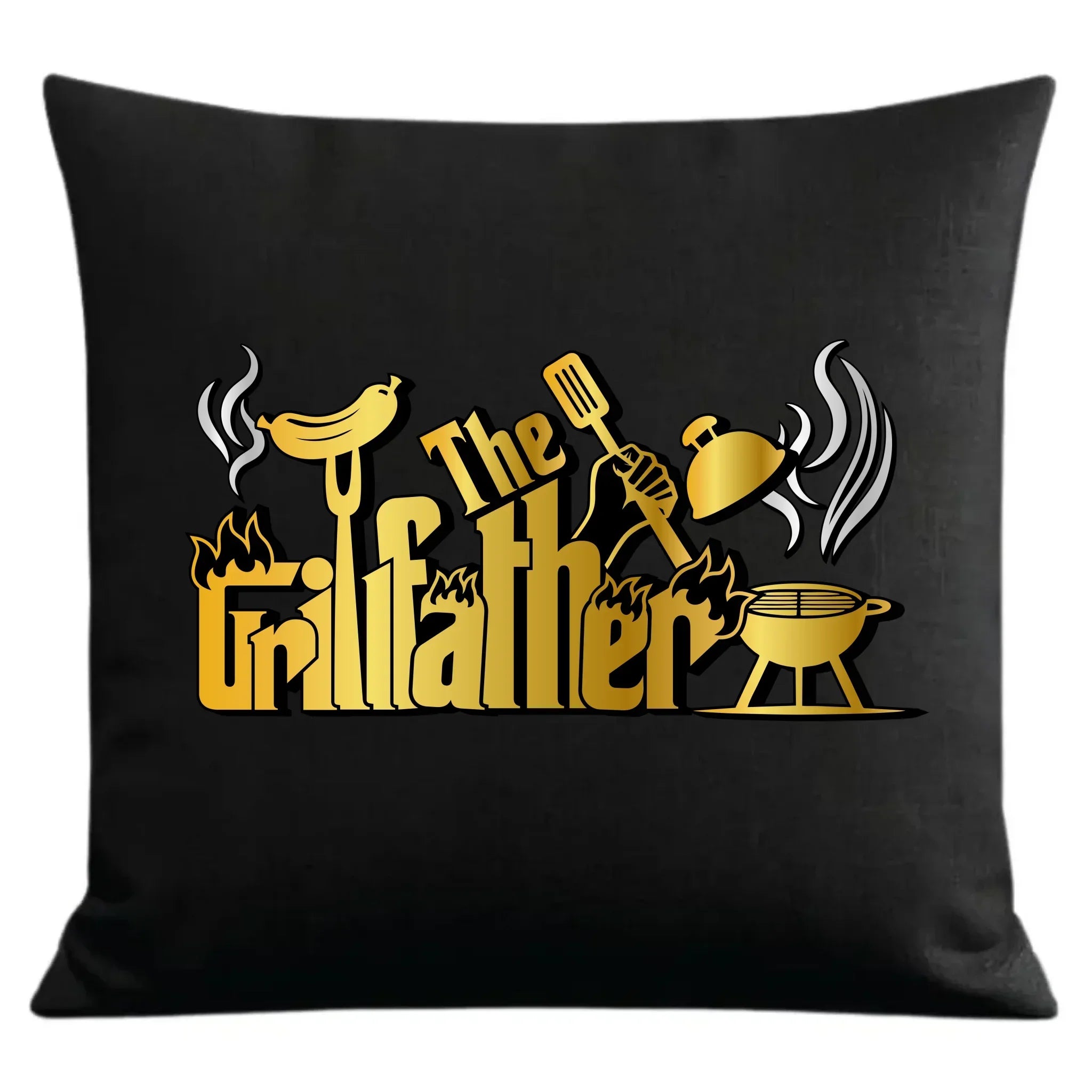 The Grillfather | Poduszka dekoracyjna dla taty DT49 - StoryCups.pl