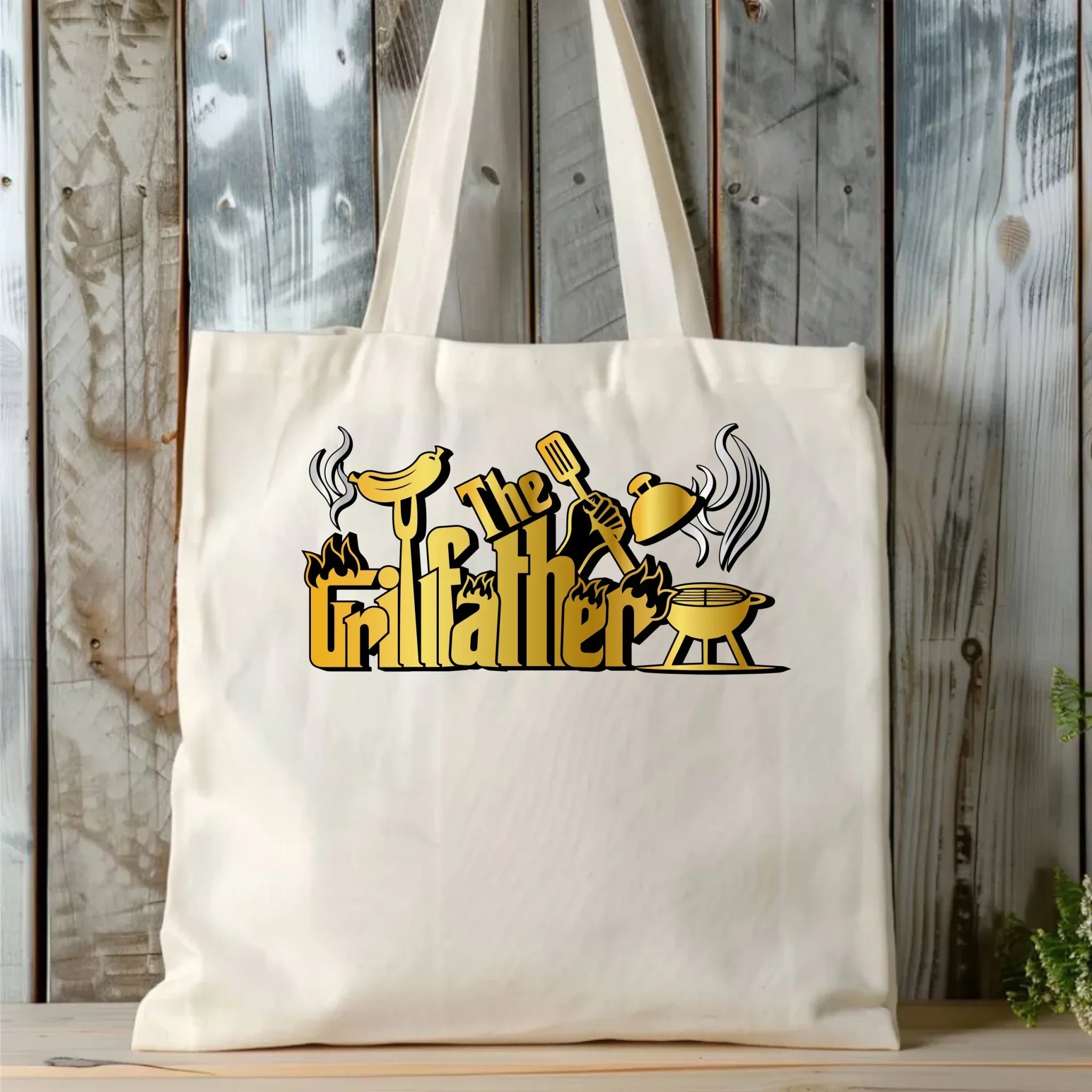 The Grillfather | Torba z nadrukiem dla taty DT49 - StoryCups.pl