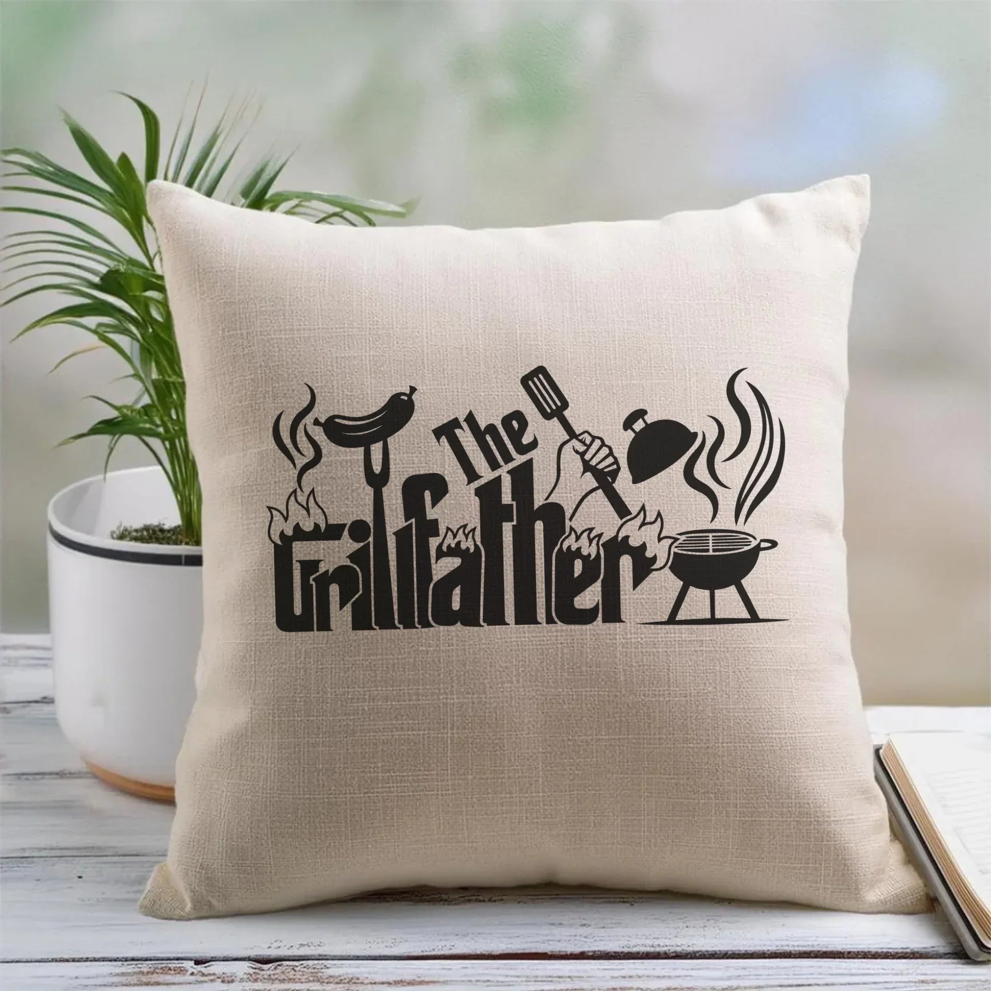The Grillfather | Poduszka dla taty DT49 - StoryCups.pl