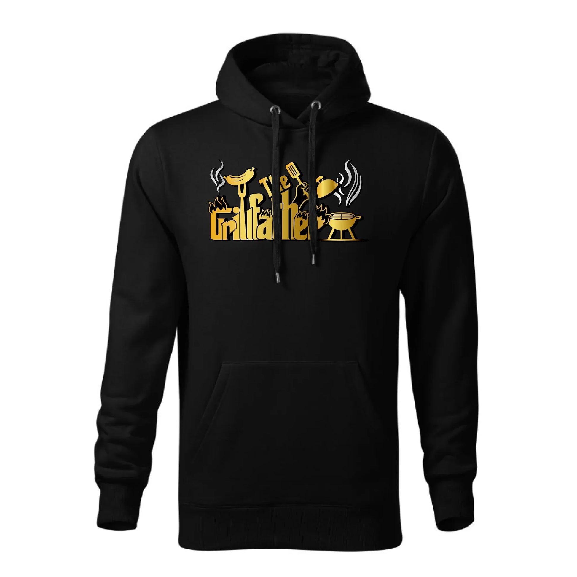 The Grillfather | Bluza męska z kapturem dla taty DT49 - StoryCups.pl