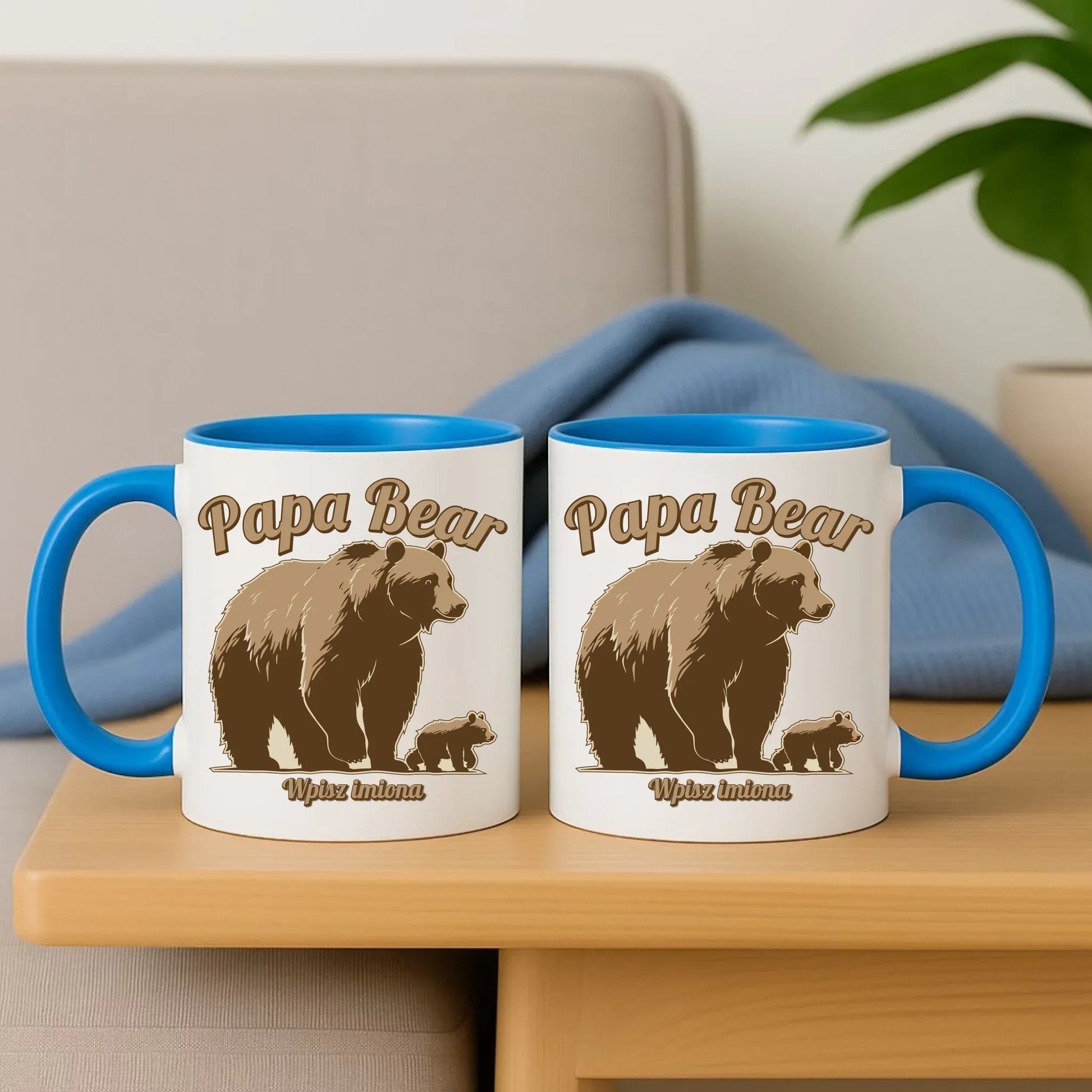Papa Bear imiona | Kubek dla taty DT50 - StoryCups.pl