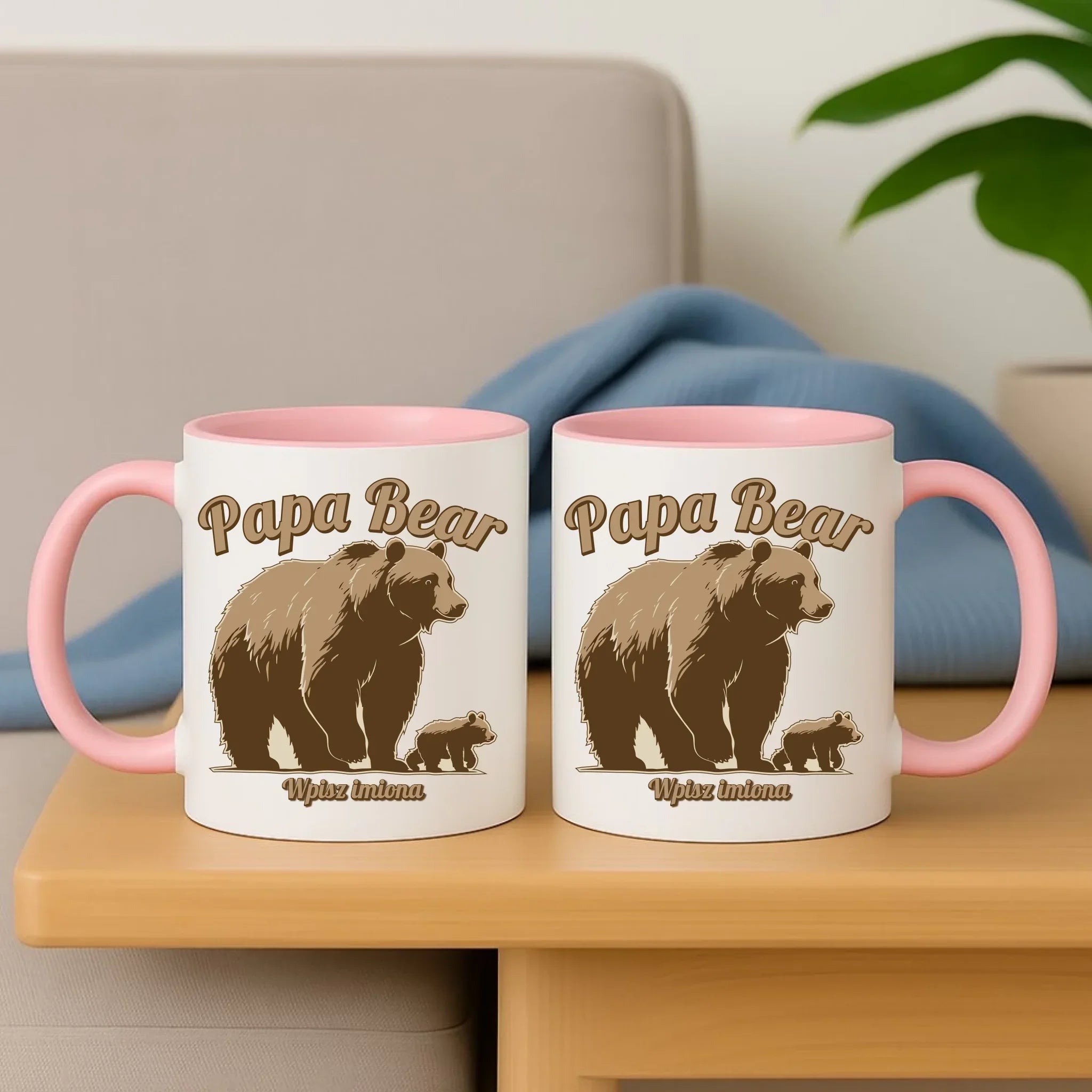 Papa Bear imiona | Kubek dla taty DT50 - StoryCups.pl