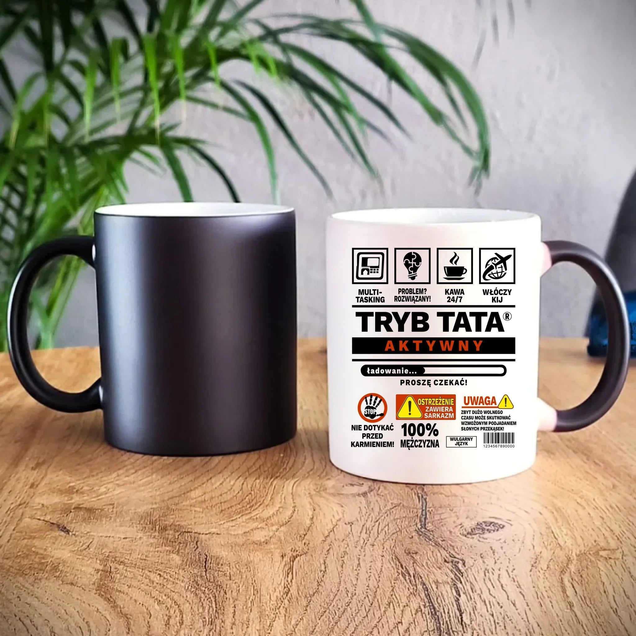 Tryb tata aktywny | Kubek magiczny na prezent DT51 - StoryCups.pl