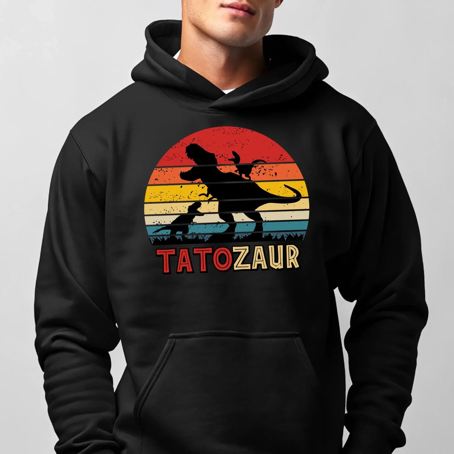 Tatozaur | Bluza męska z kapturem dla taty DT52 - StoryCups.pl